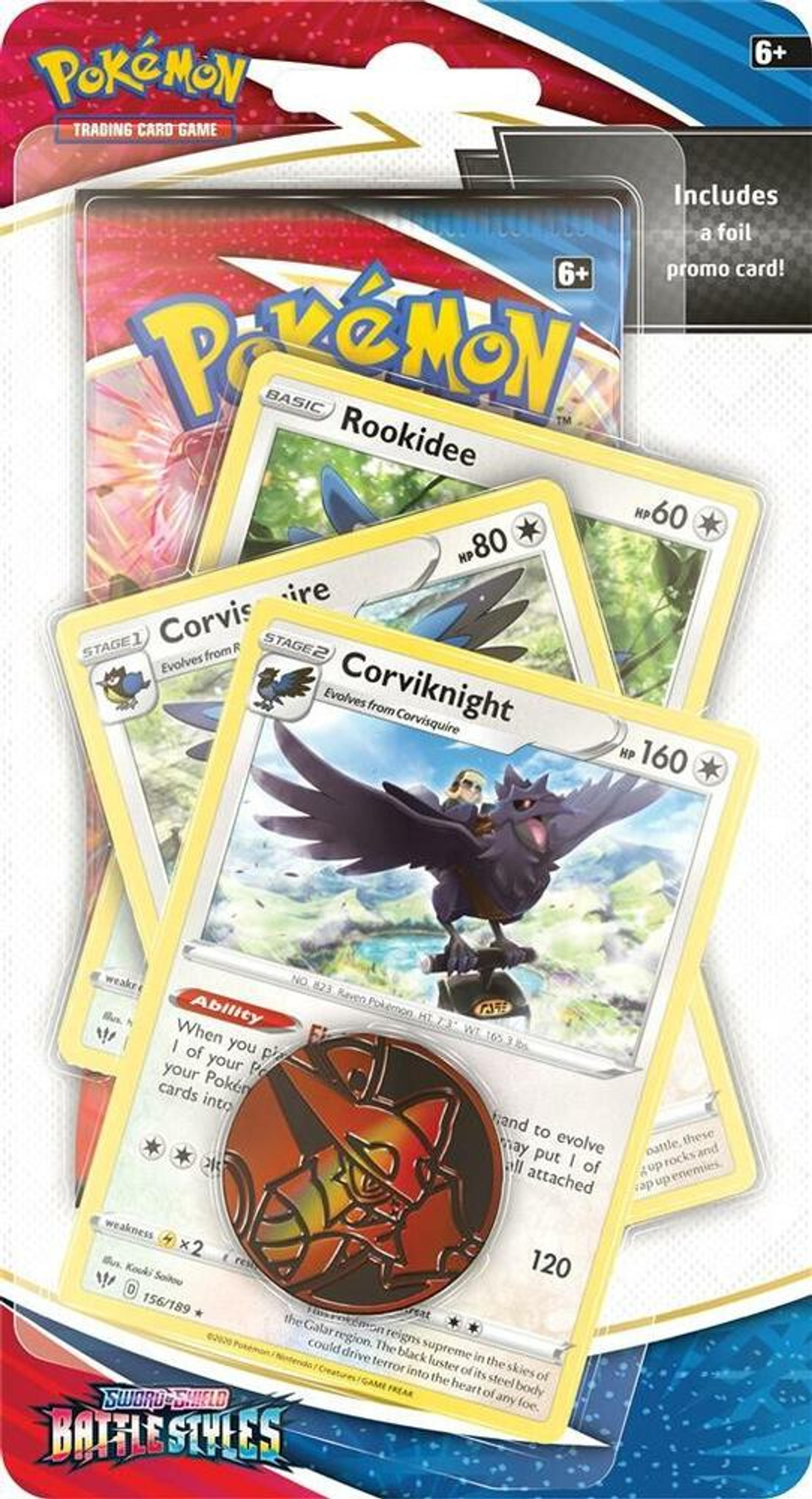Product image for Premium Checklane Blister de Styles de Combat: Corviknight