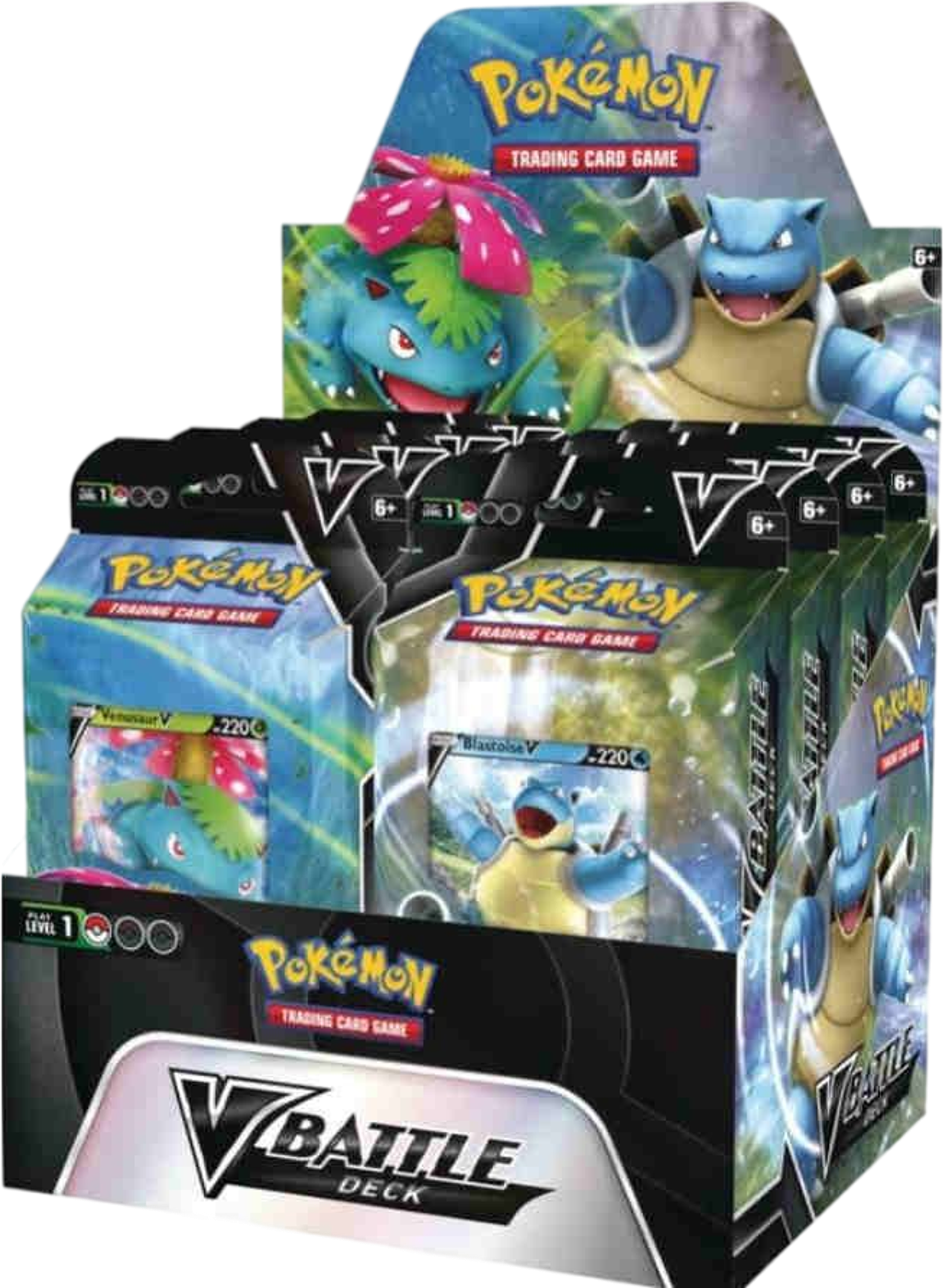 V Battle Deck Display [Venusaur V/Blastoise V] from Miscellaneous Cards & Products - Pokémon