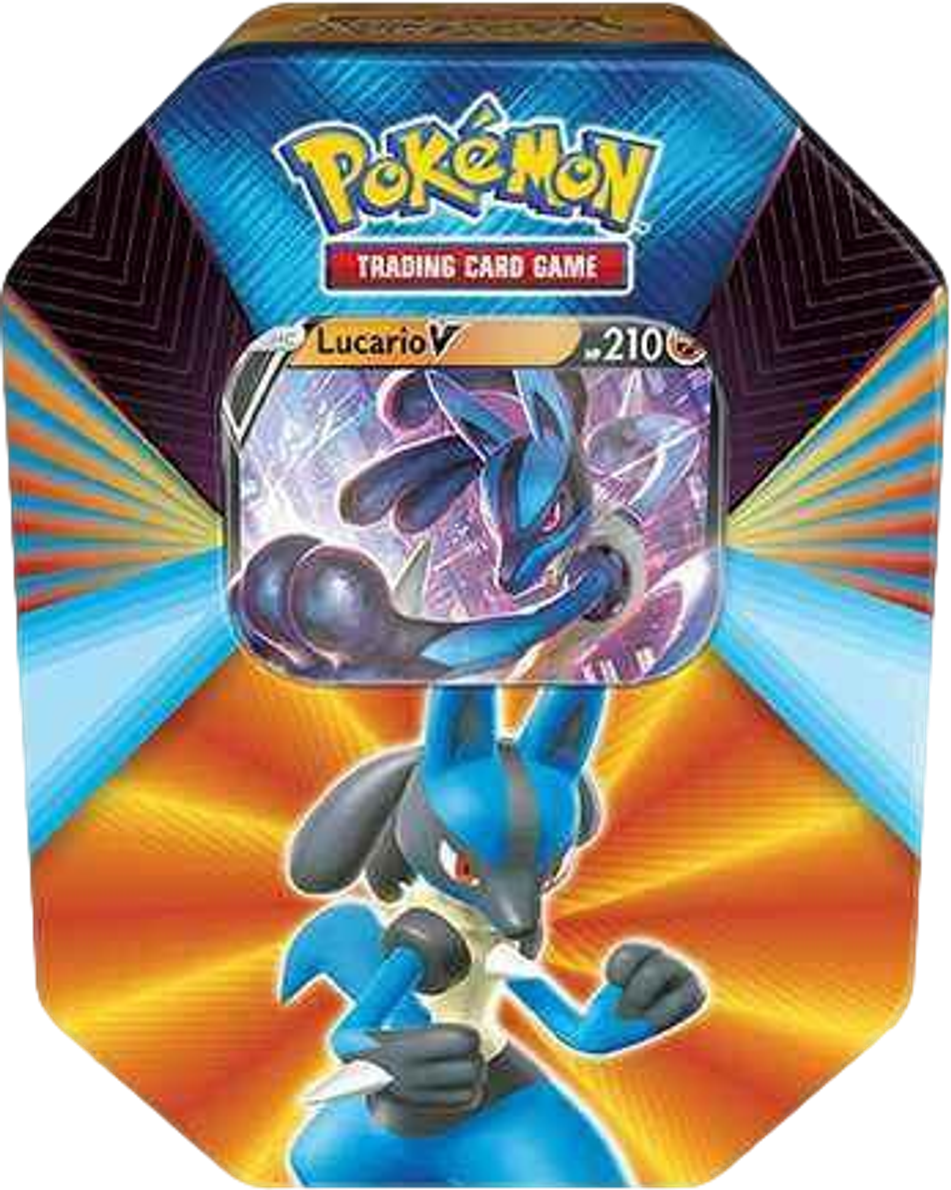 V Forces Tin [Lucario V] from Miscellaneous Cards & Products - Pokémon
