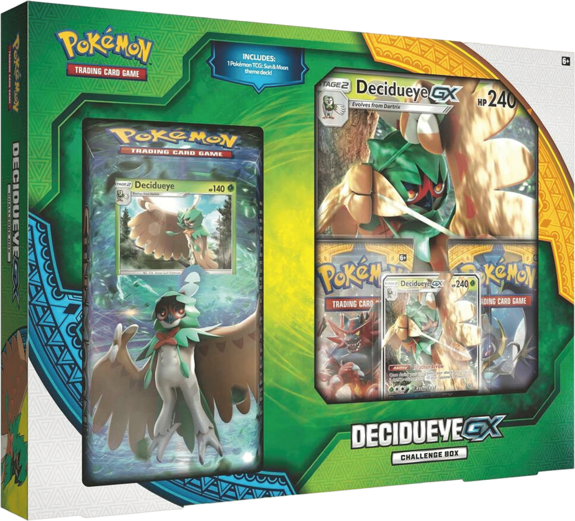 Decidueye GX Challenge Box from SM Base Set - Pokémon