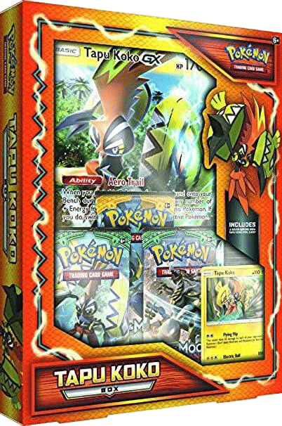 Tapu Koko Box (International Version) — Miscellaneous Cards & Products — Pokemon