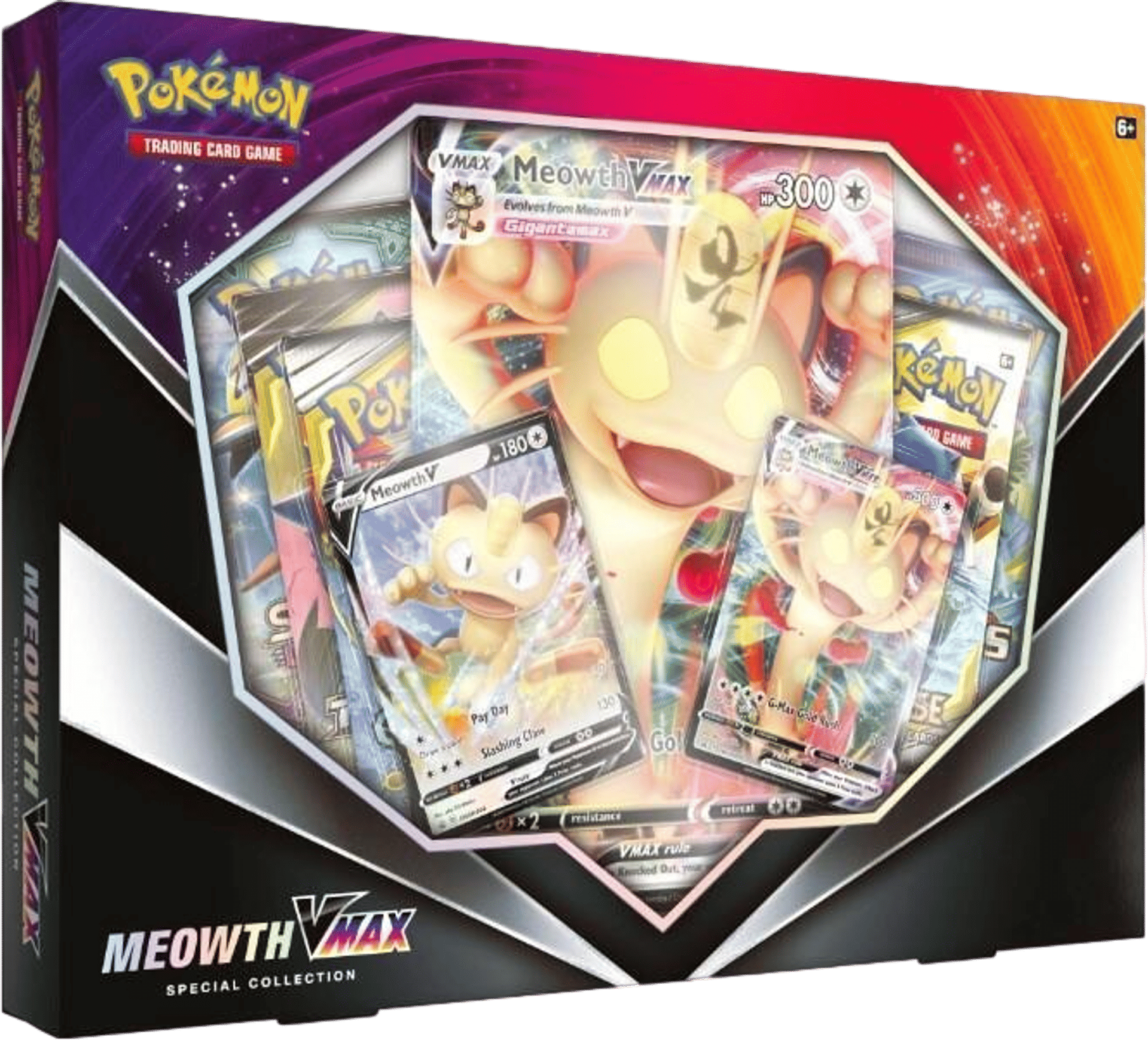 Meowth VMAX Box (International Version) from Miscellaneous Cards & Products - Pokémon