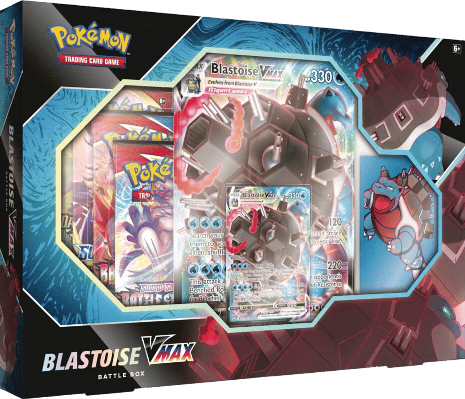 Blastoise VMAX Battle Box from Miscellaneous Cards & Products - Pokémon