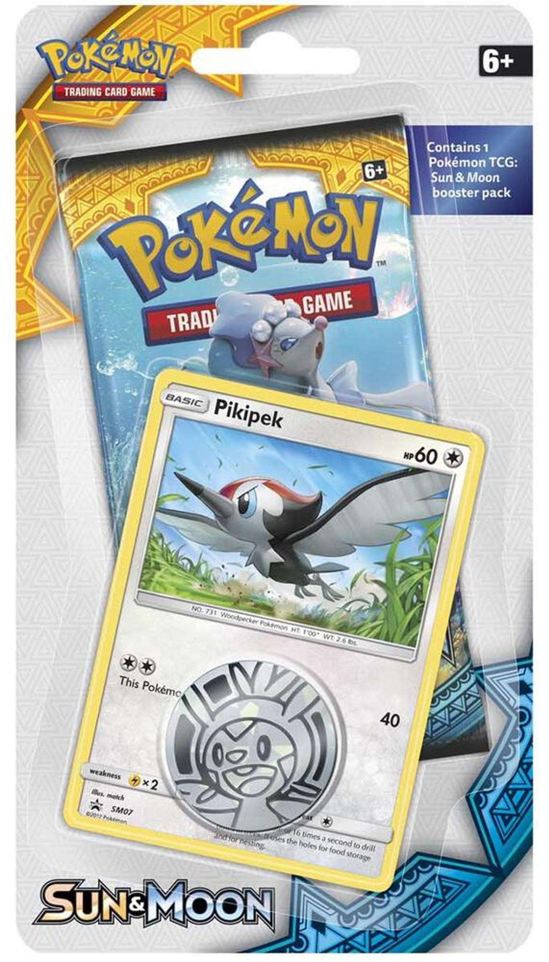 Product image for Blister 1-Pack de Soleil et Lune: Pikipek
