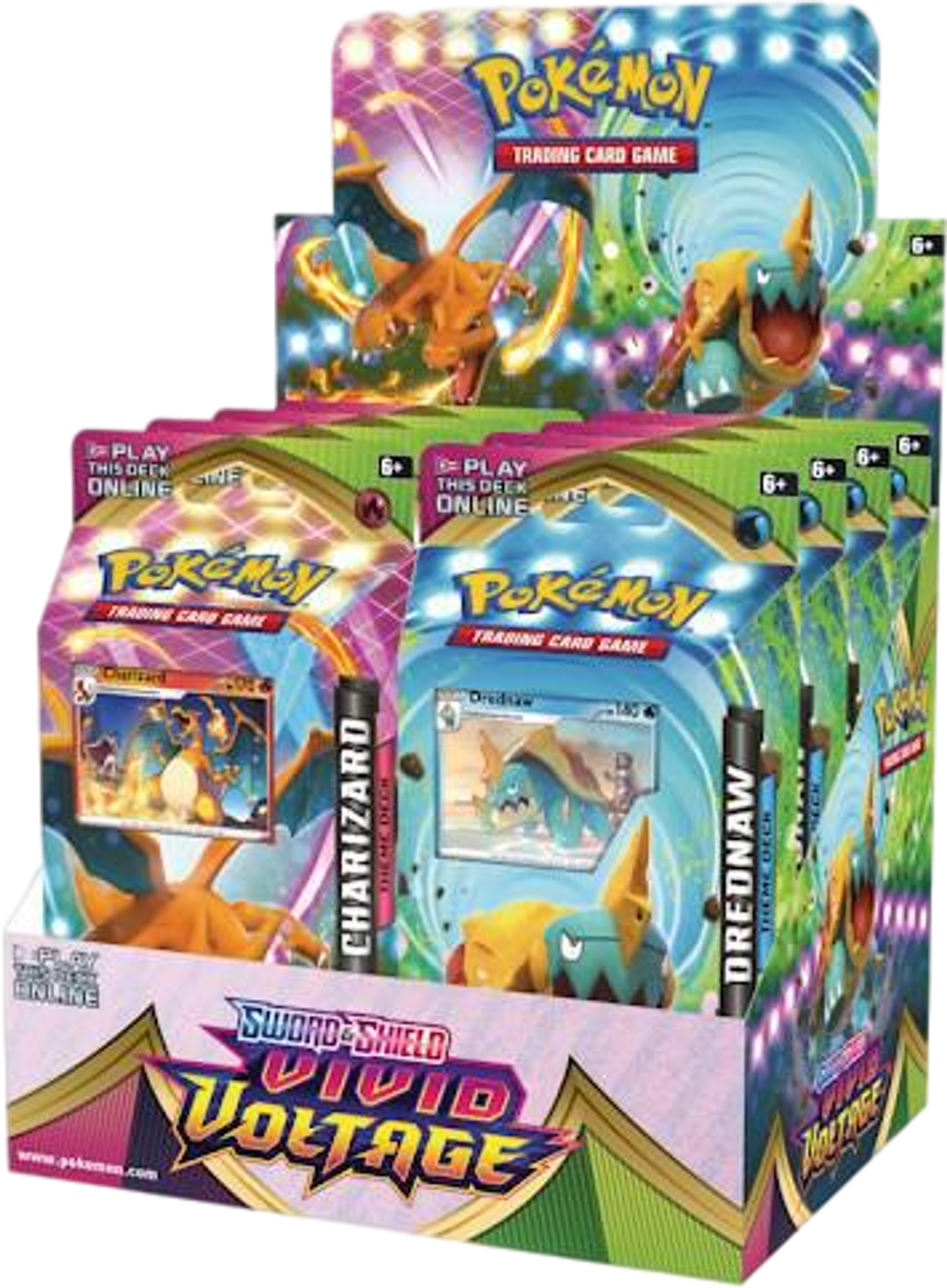 Product image for Vivid Voltage Theme Deck Display