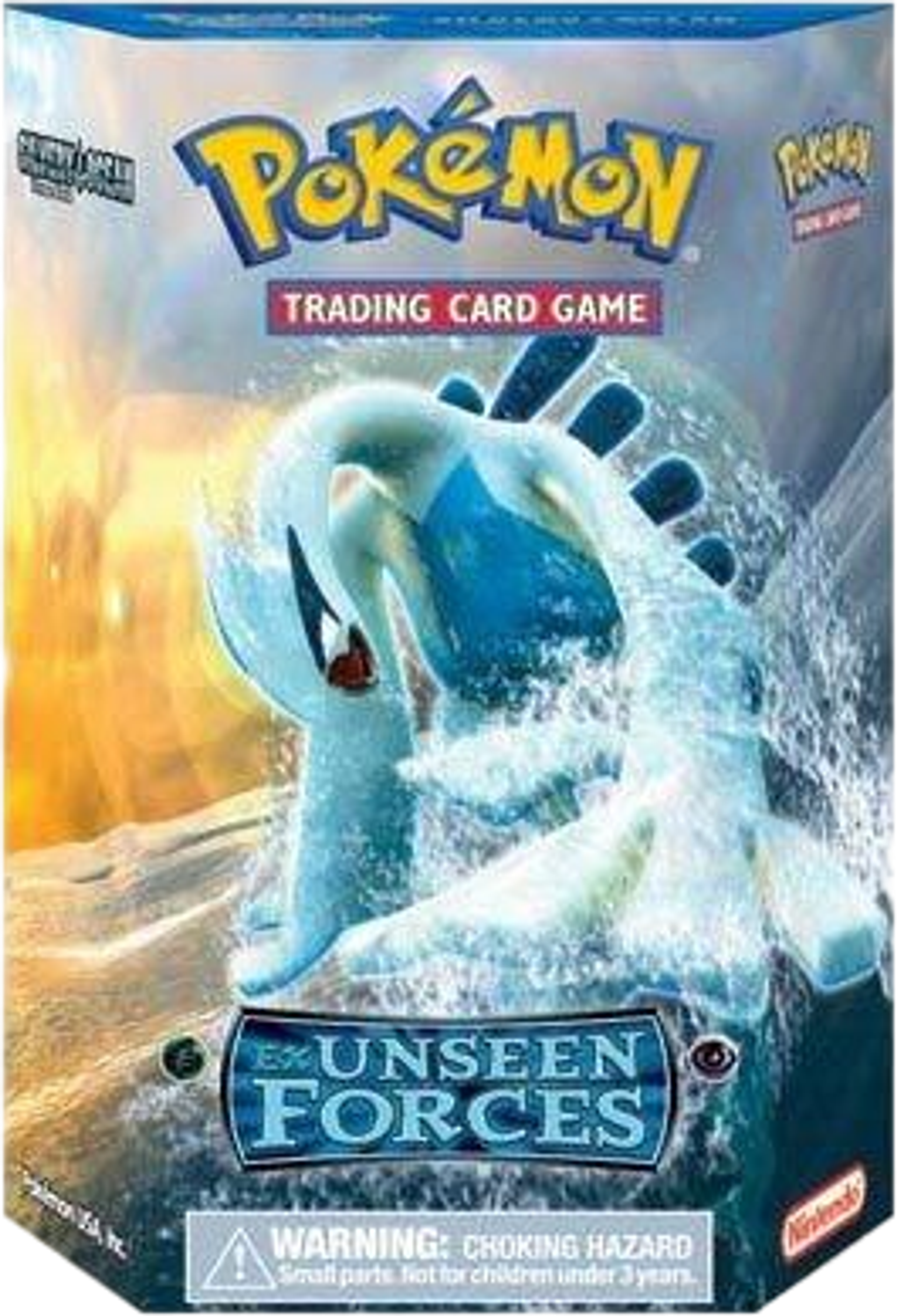 Product image for Unseen Forces Theme Deck - "Silvery Ocean" [Lugia]