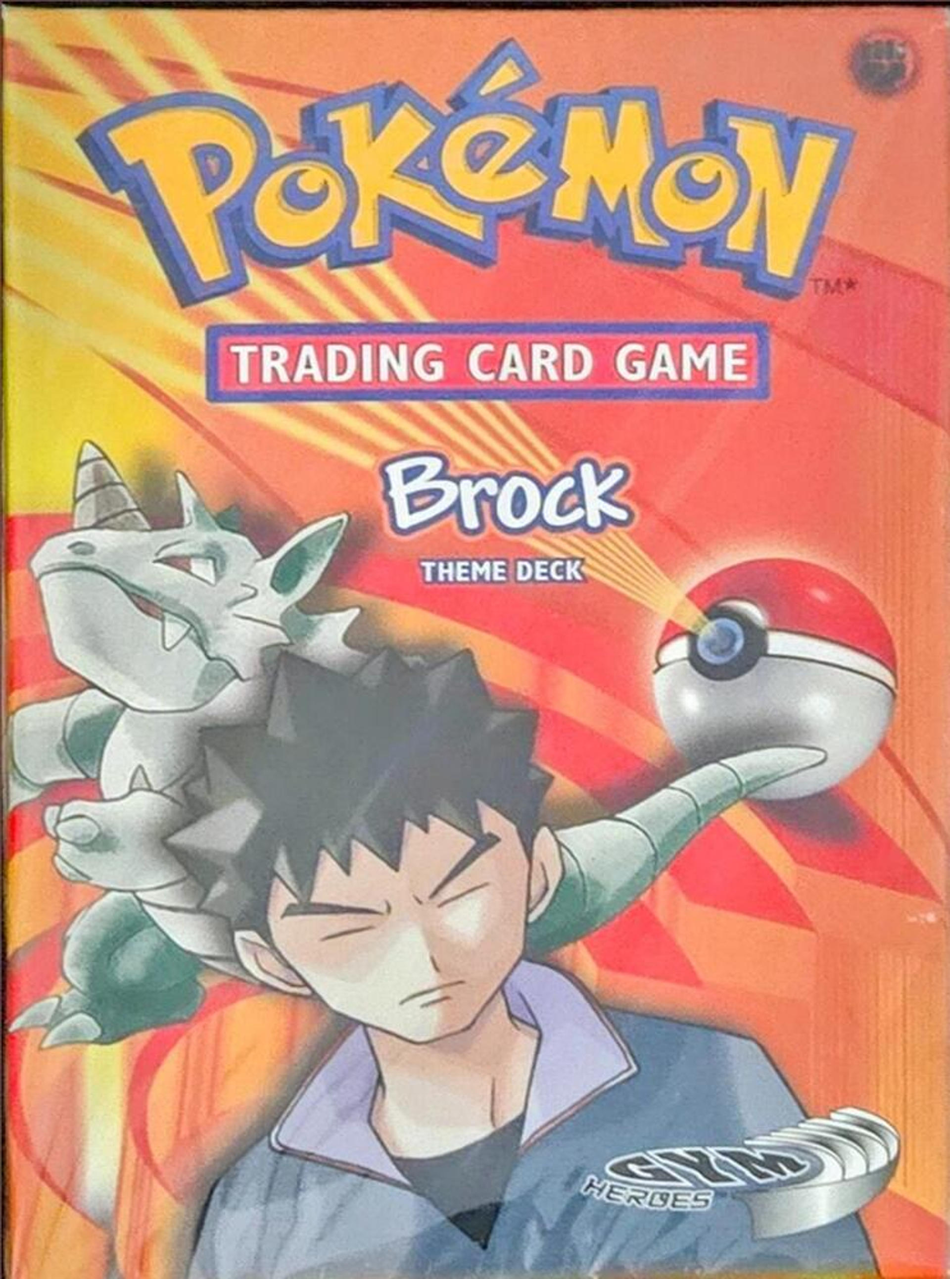 Product image for Gym Heroes Theme Deck - "Brock"