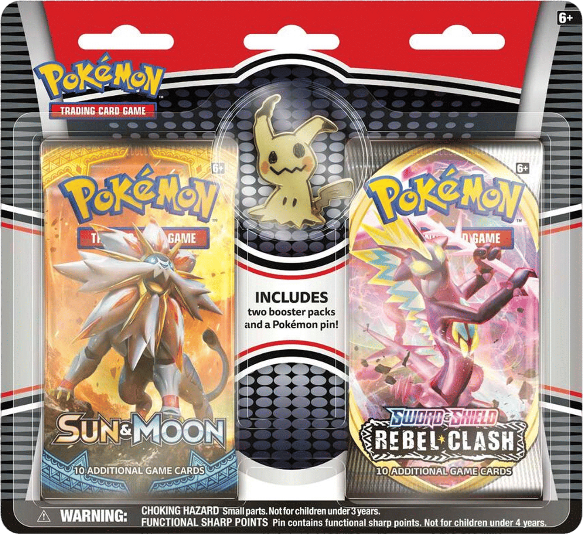 Collector's Pin Two Pack Blisters [Mimikyu] — Miscellaneous Cards & Products — Pokemon