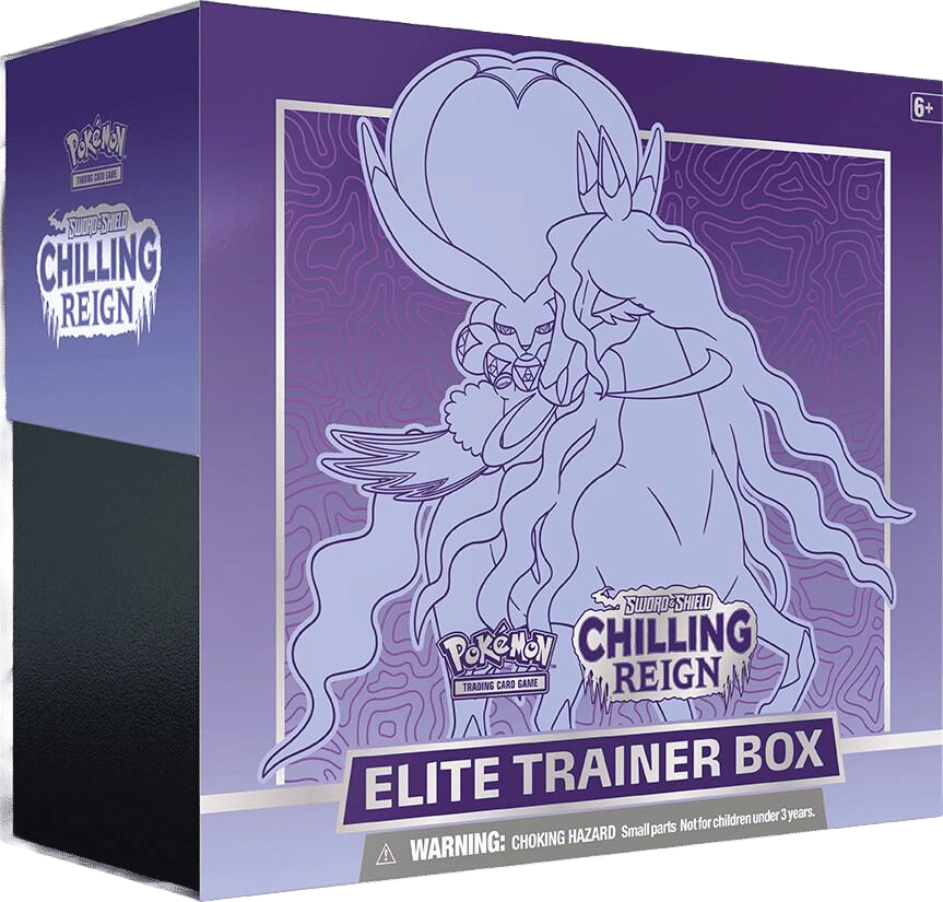 Chilling Reign Elite Trainer Box [Shadow Rider Calyrex] — SWSH06: Chilling Reign — Pokemon