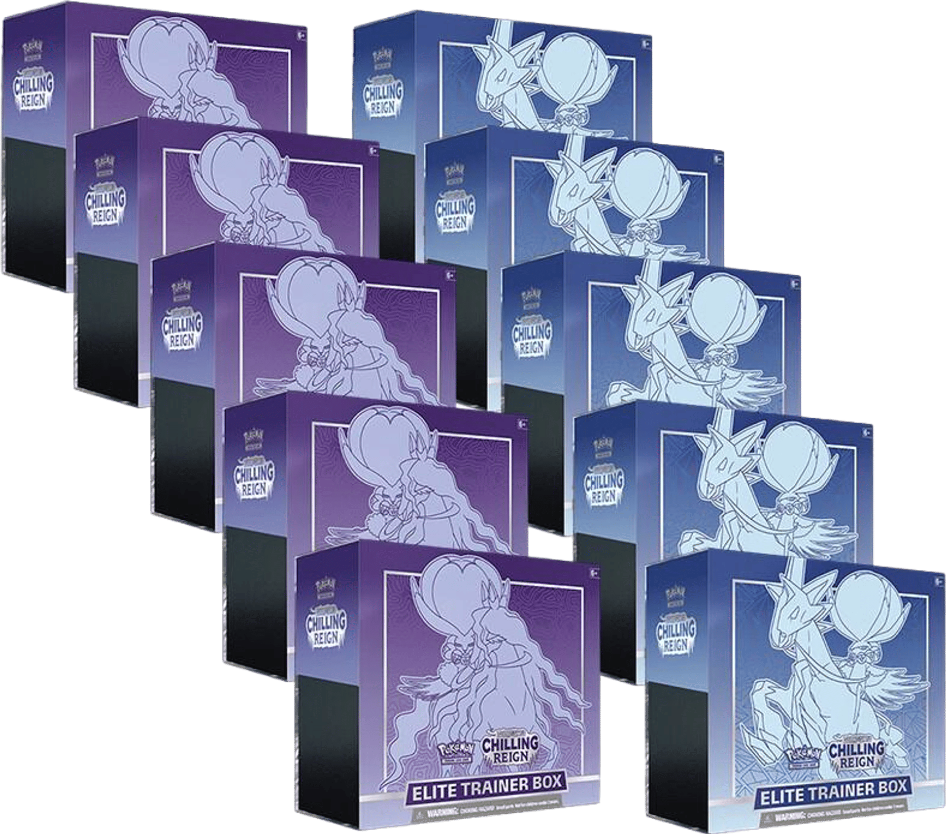 Chilling Reign Elite Trainer Box Case from SWSH06: Chilling Reign - Pokémon