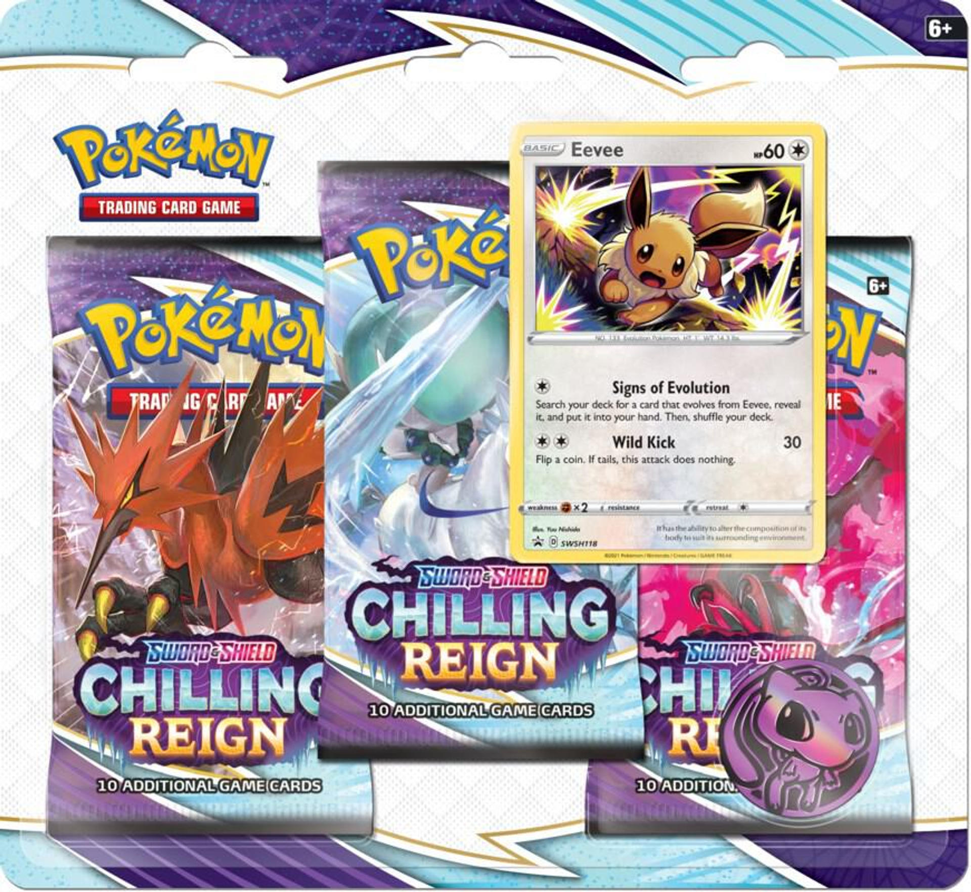 Product image for Blister 3-Pack de Règne de Glace: Eevee