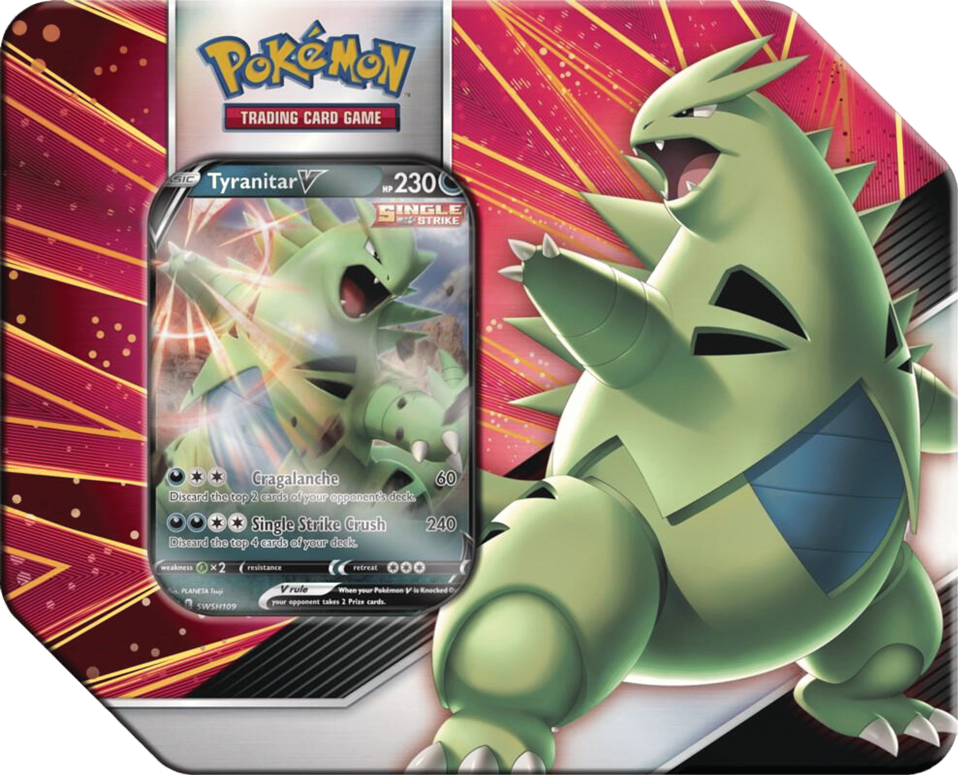 Product image for V Strikers Tin [Tyranitar V]