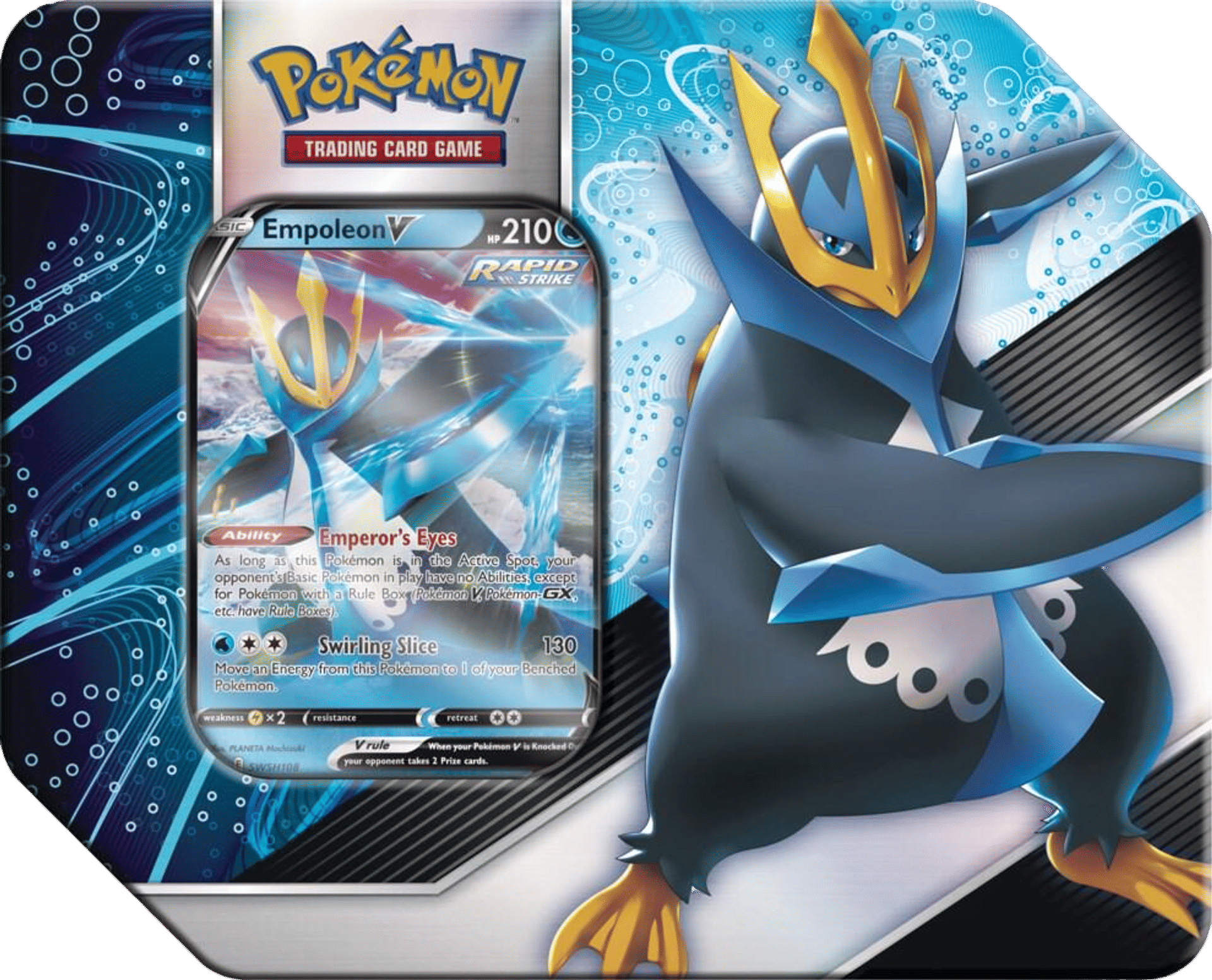 Product image for V Strikers Tin [Empoleon V]
