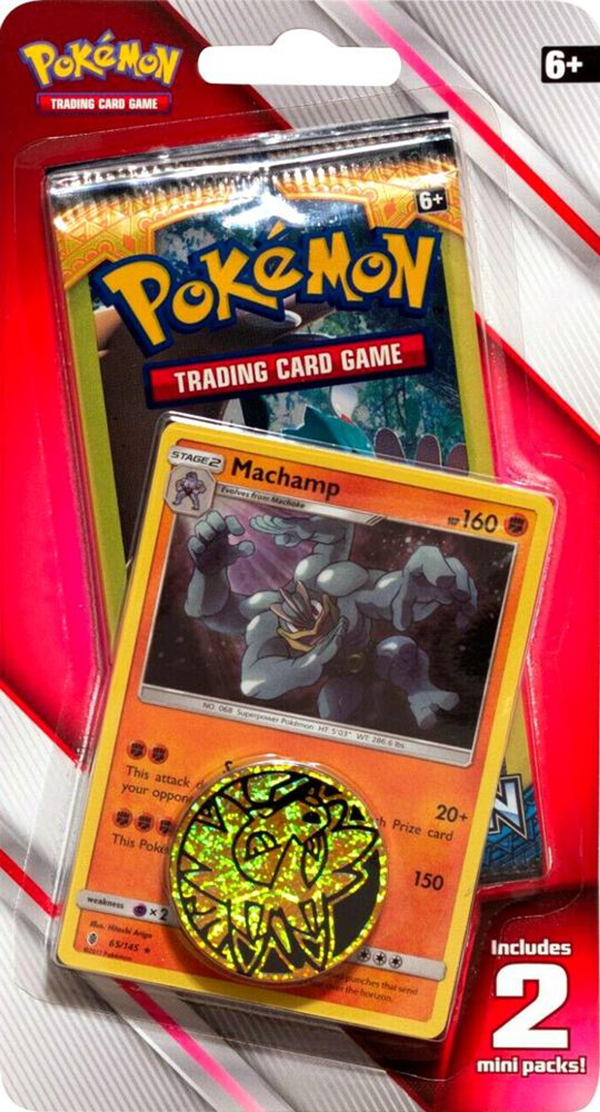 Checklane 2 Mini-Pack Blister [Machamp] — Miscellaneous Cards & Products — Pokemon