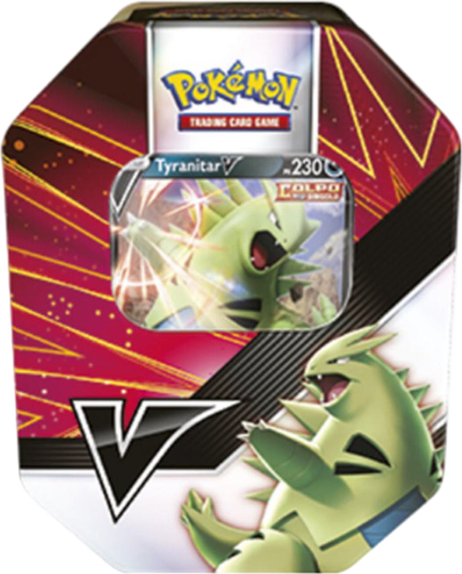 V Strikers Tin [Tyranitar V] (International Version) from SWSH05: Battle Styles - Pokémon