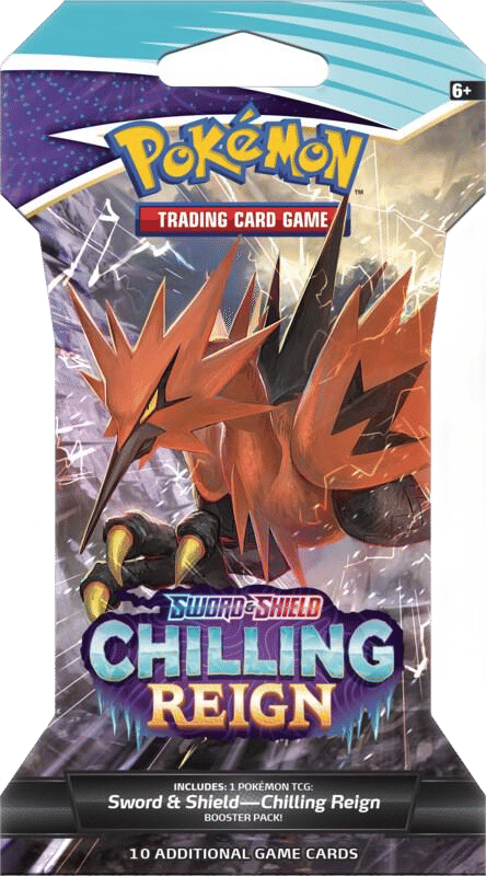 Chilling Reign Sleeved Booster Pack — SWSH06: Chilling Reign — Pokemon