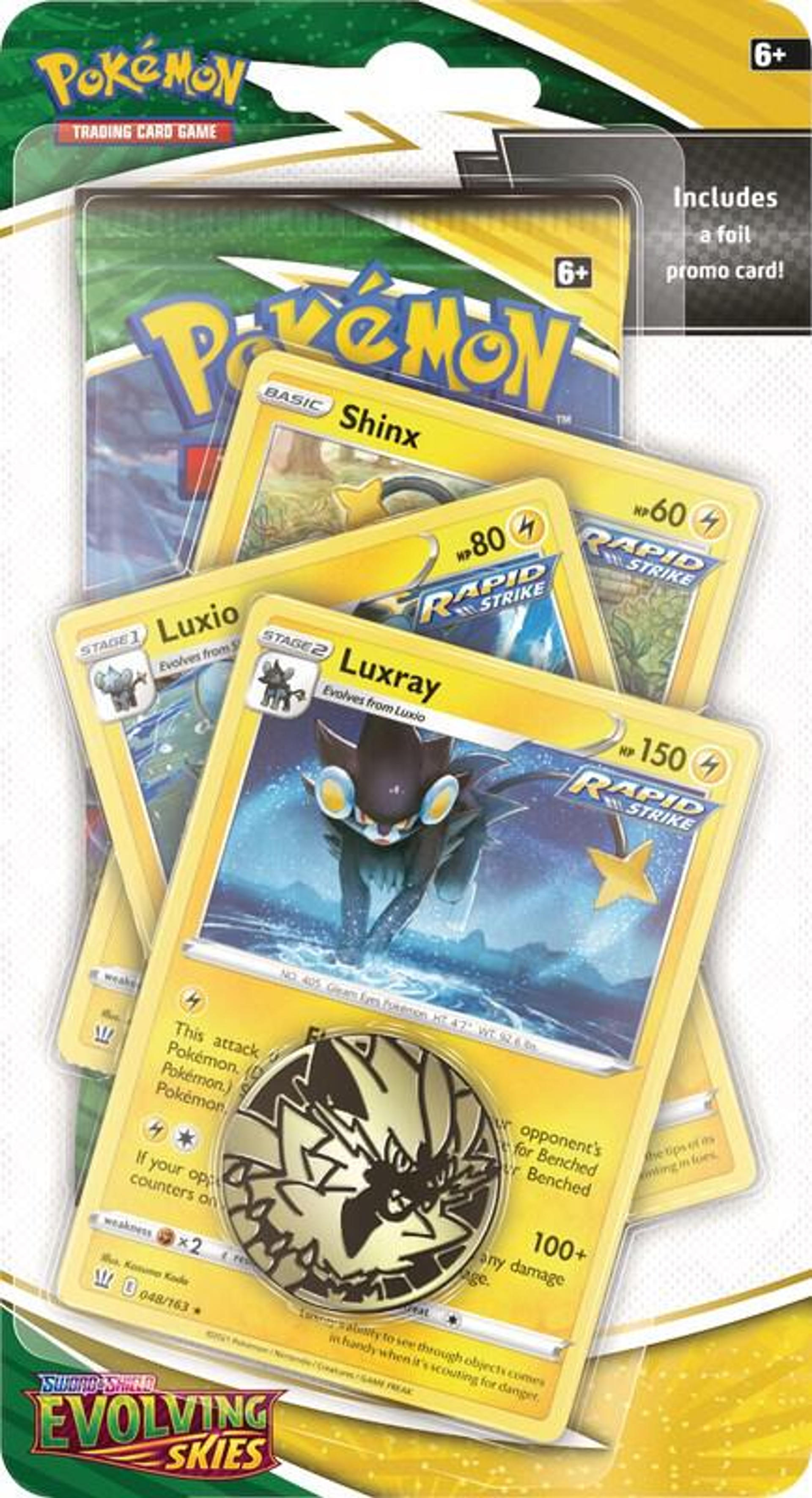 Product image for Premium Checklane Blister de Évolution Céleste: Luxray