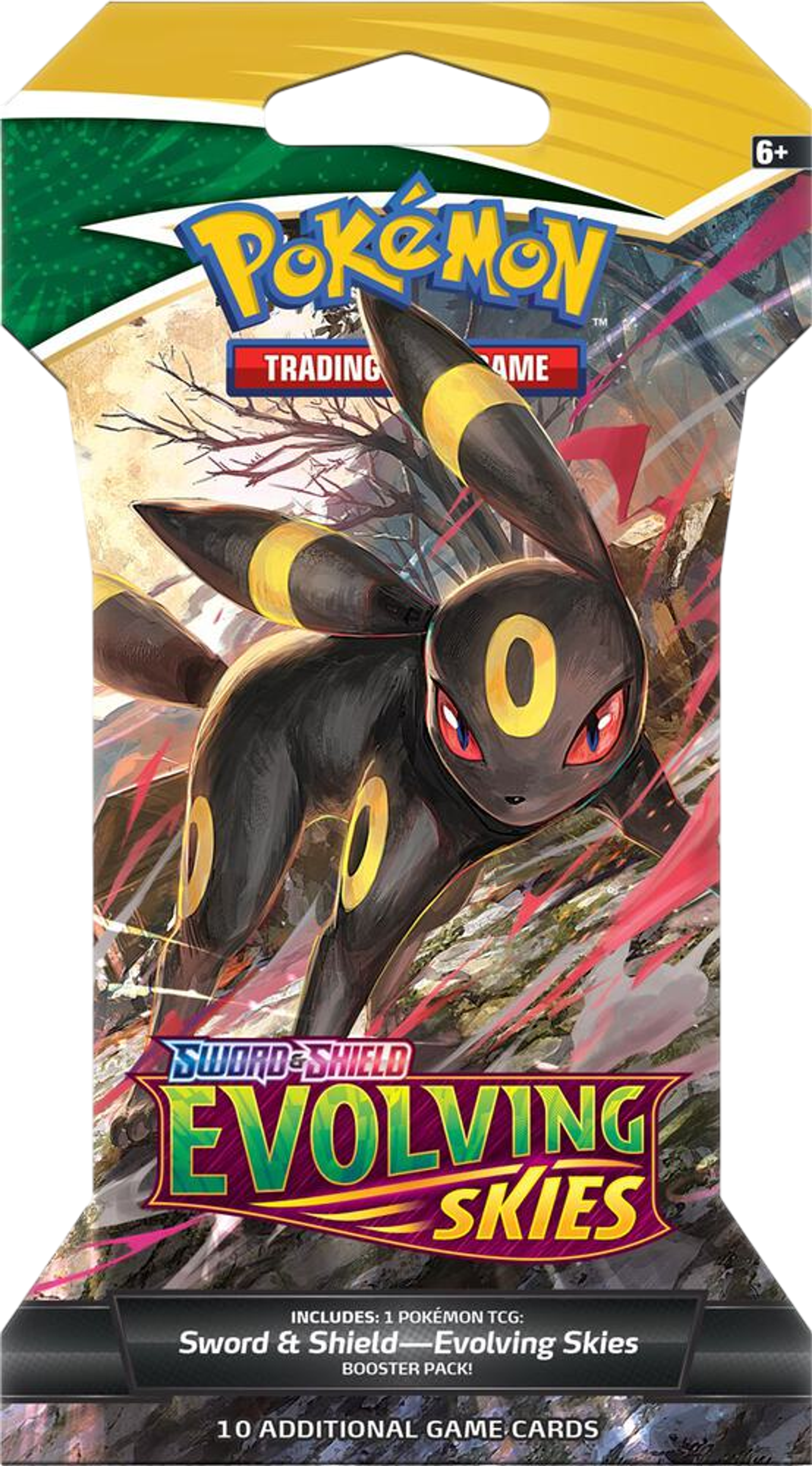 Evolving Skies Sleeved Booster Pack from SWSH07: Evolving Skies - Pokémon