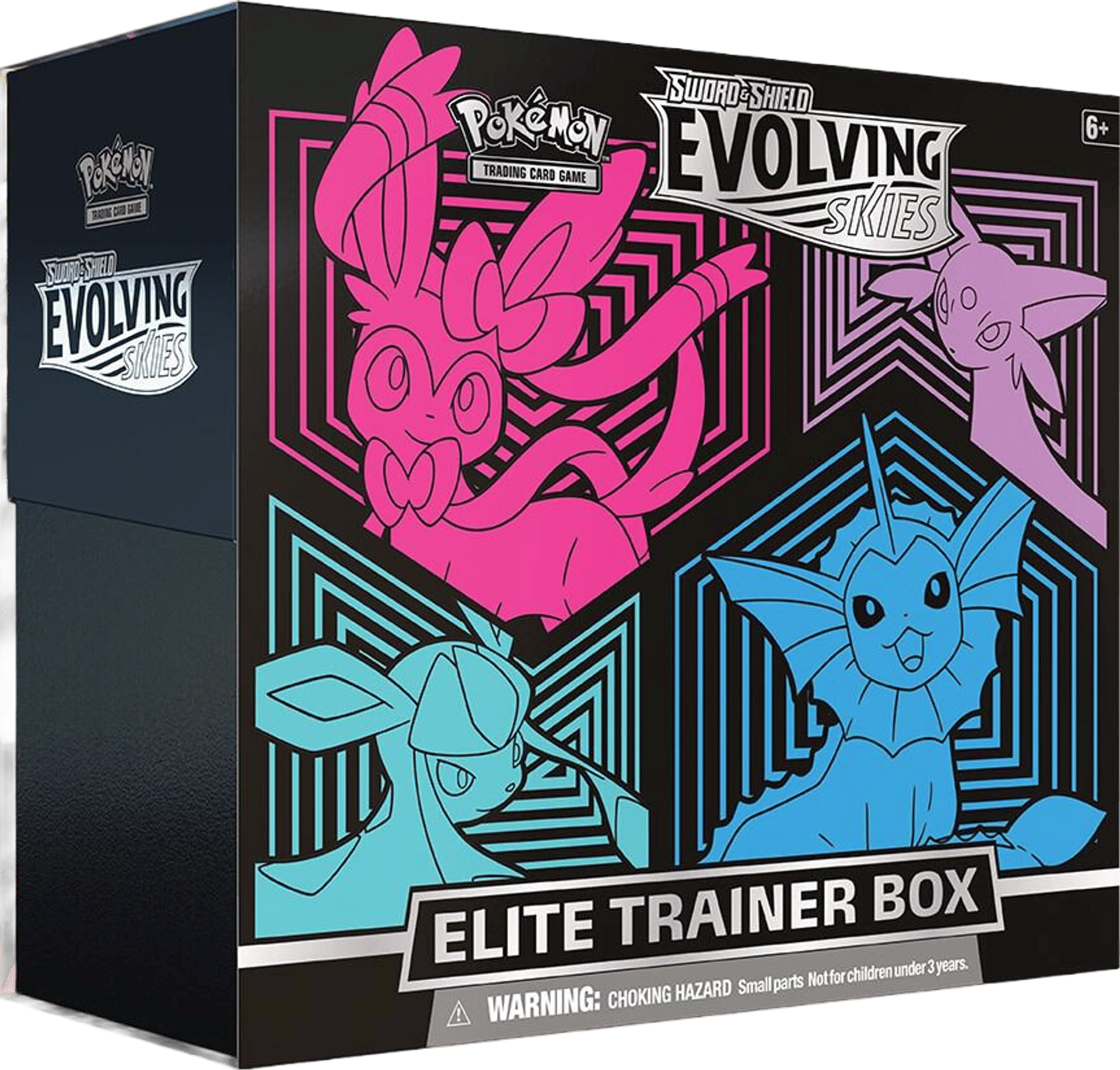 Evolving Skies Elite Trainer Box [Glaceon/Vaporeon/Sylveon/Espeon] from SWSH07: Evolving Skies - Pokémon
