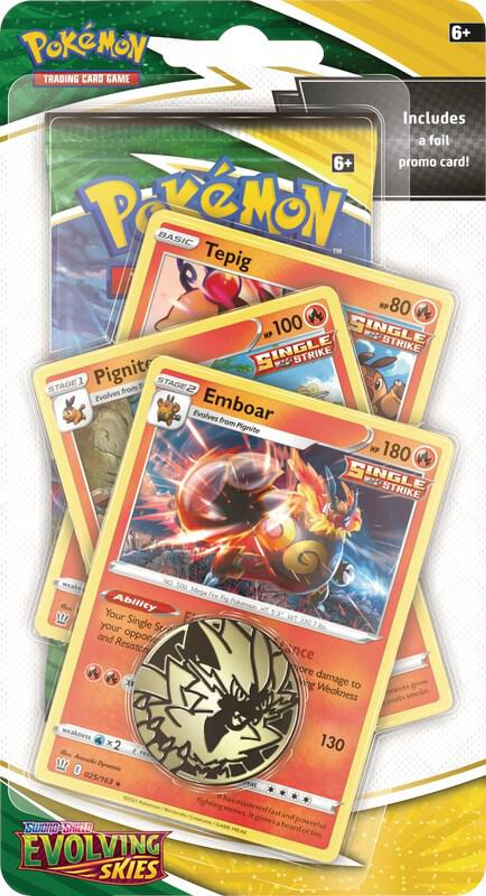 Product image for Evolving Skies Premium Checklane Blister [Emboar]
