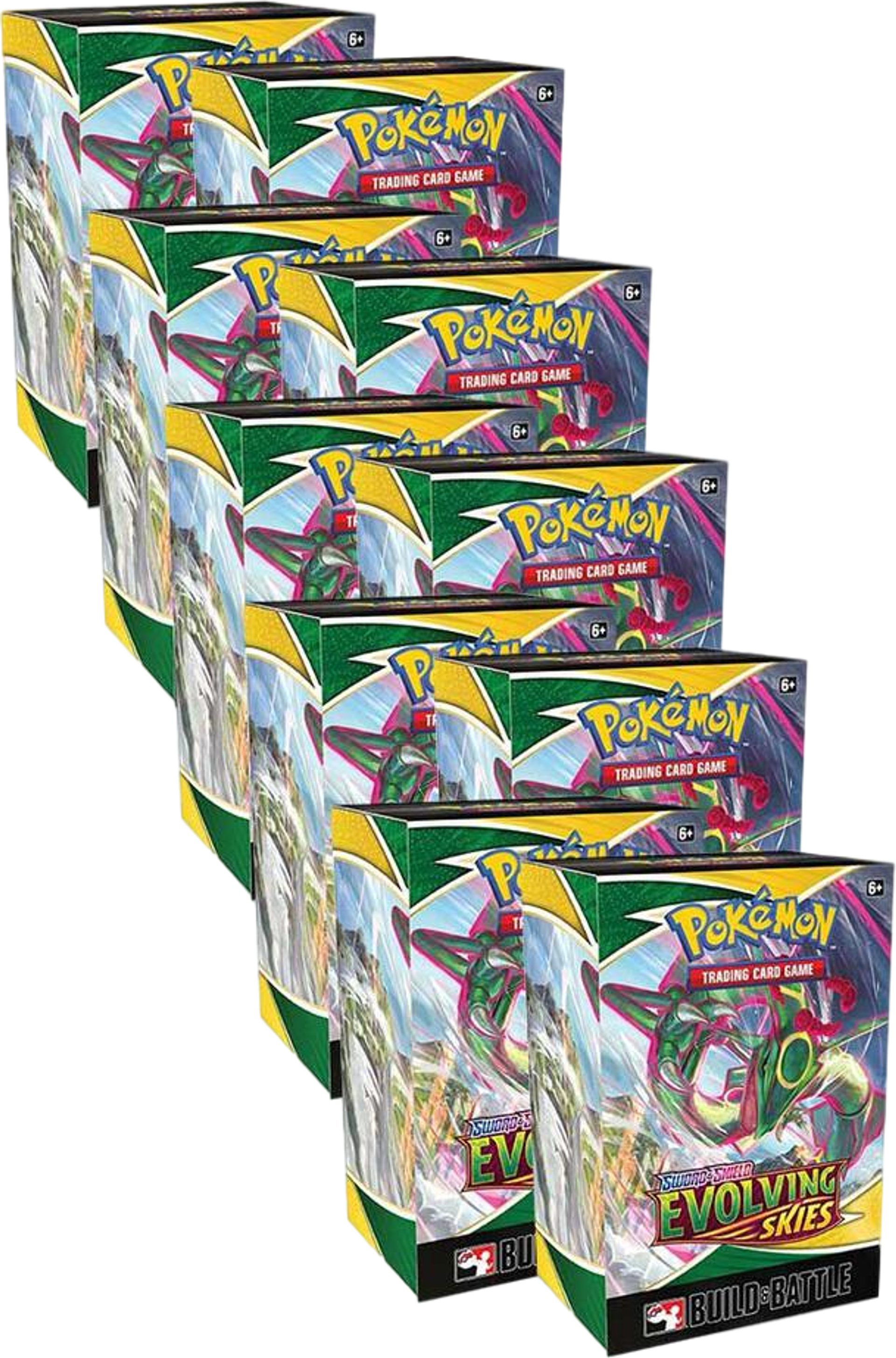 Evolving Skies Build & Battle Box Display from SWSH07: Evolving Skies - Pokémon