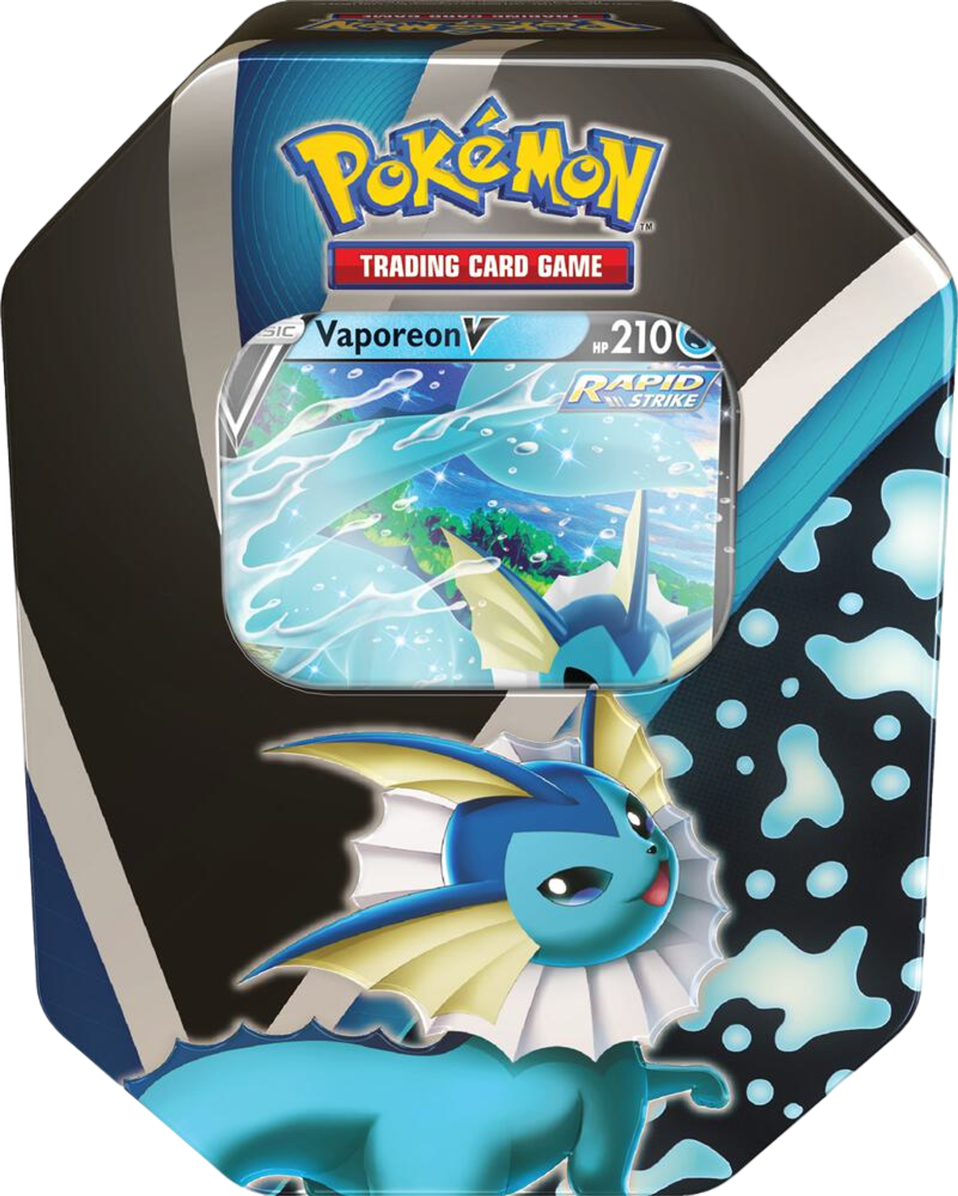 Eevee Evolutions Tin [Vaporeon V] from Miscellaneous Cards & Products - Pokémon