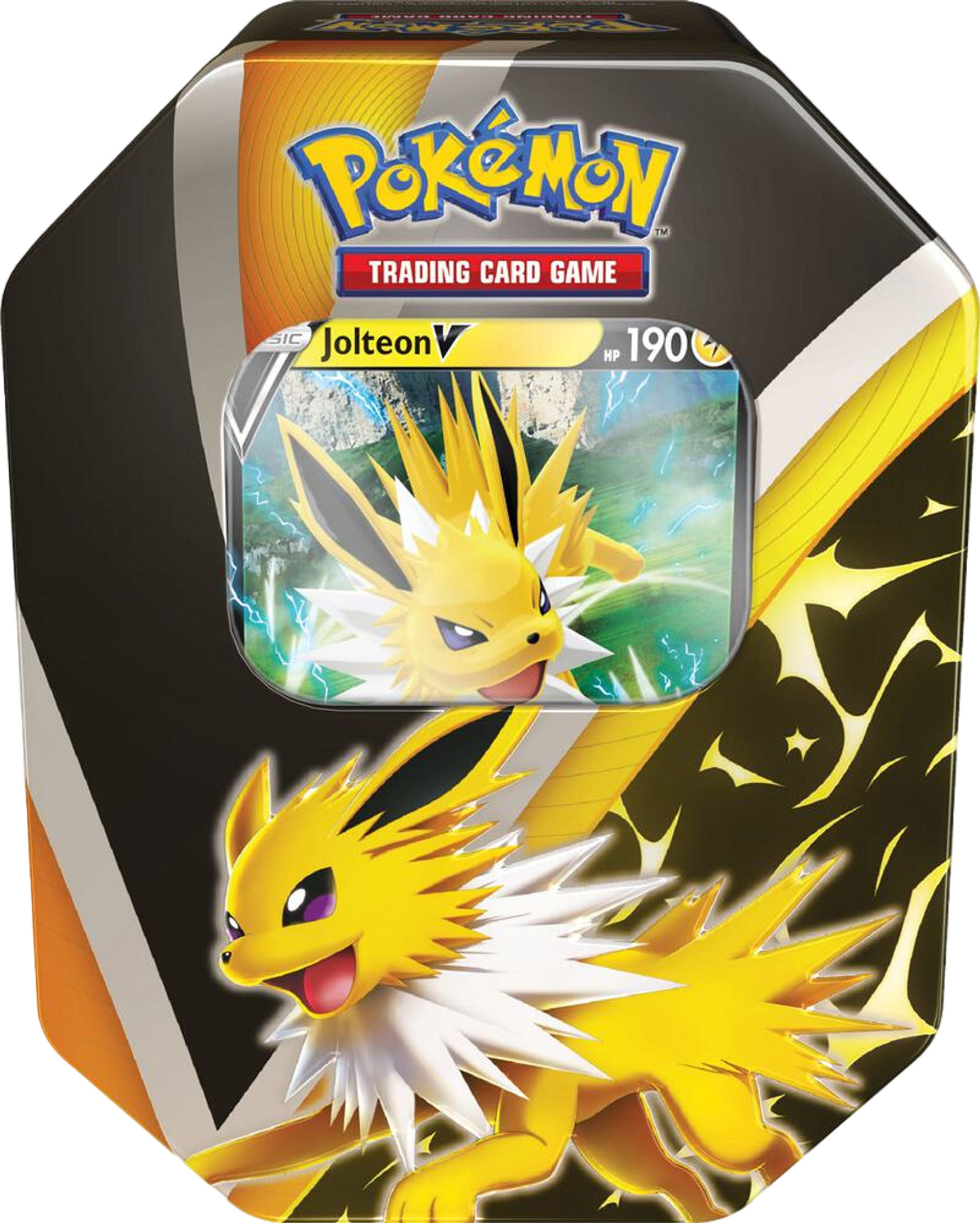Eevee Evolutions Tin [Jolteon V] from Miscellaneous Cards & Products - Pokémon