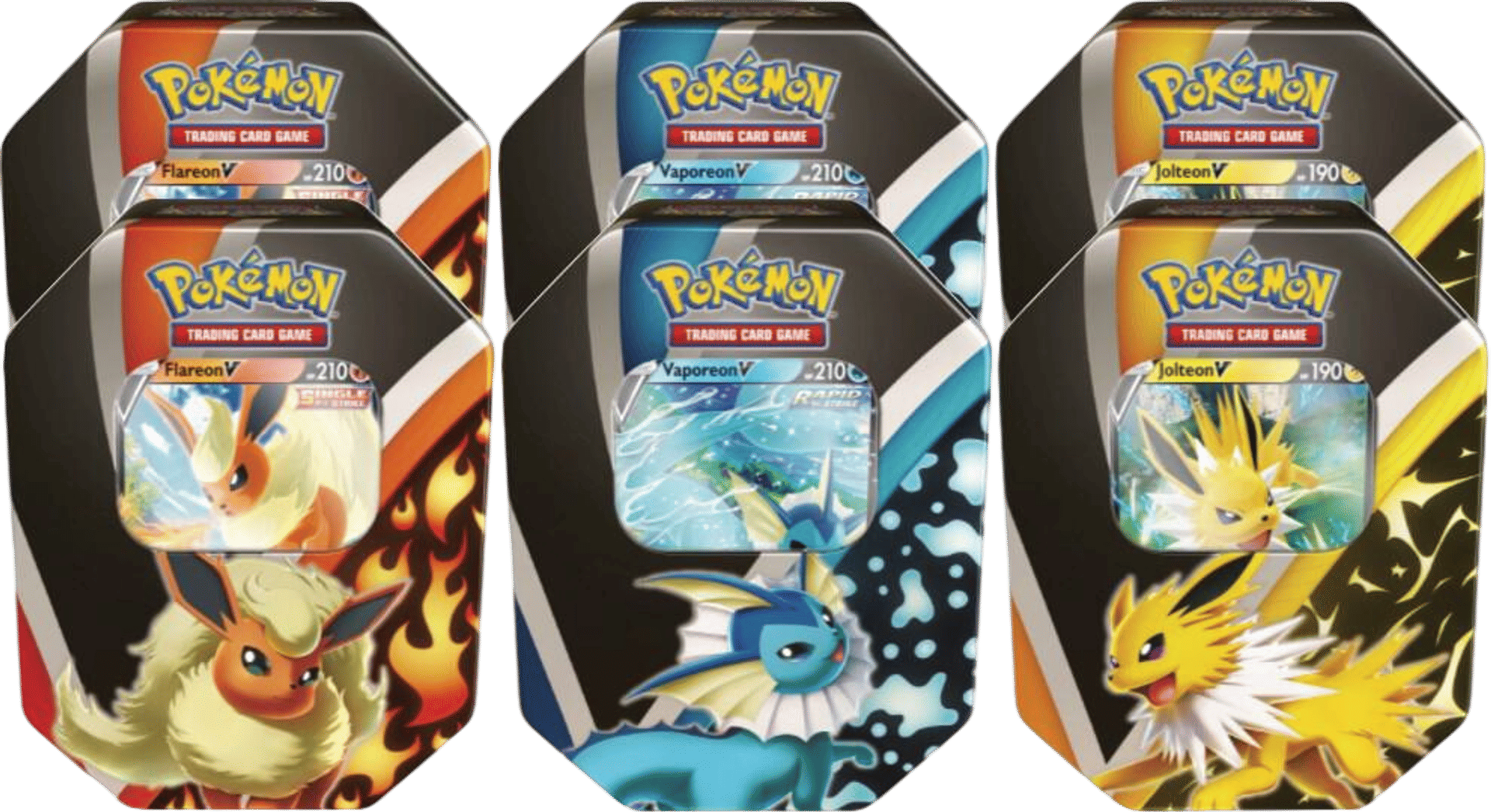 Eevee Evolutions Tin Case from Miscellaneous Cards & Products - Pokémon