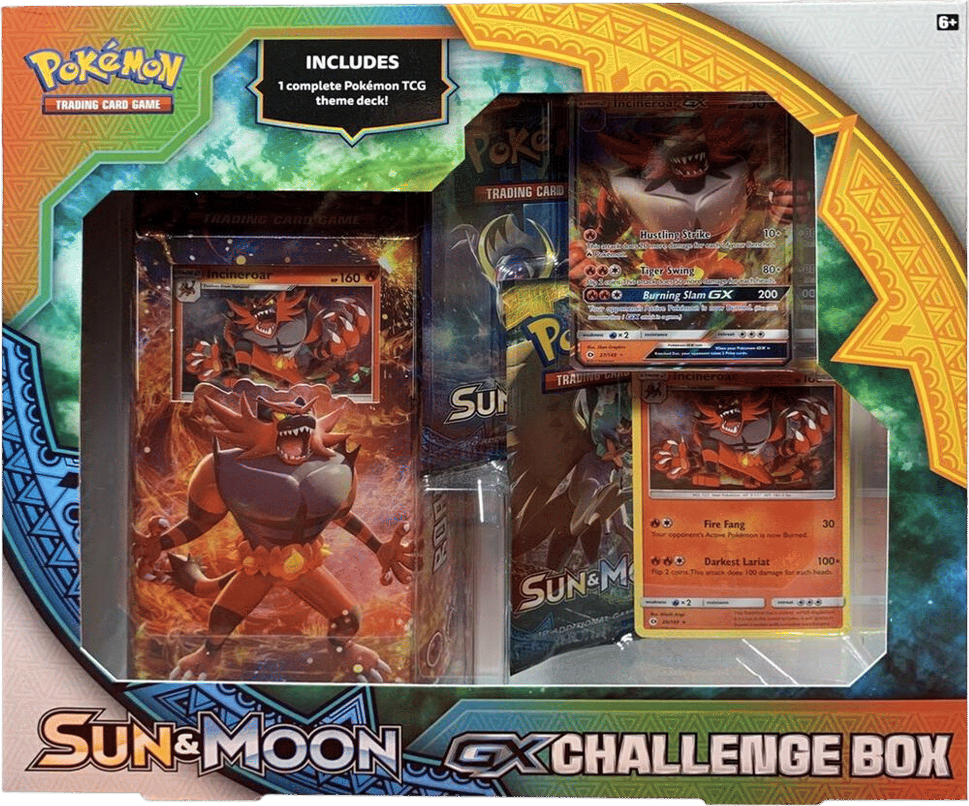 Sun & Moon GX Challenge Box [Incineroar] from SM Base Set - Pokémon