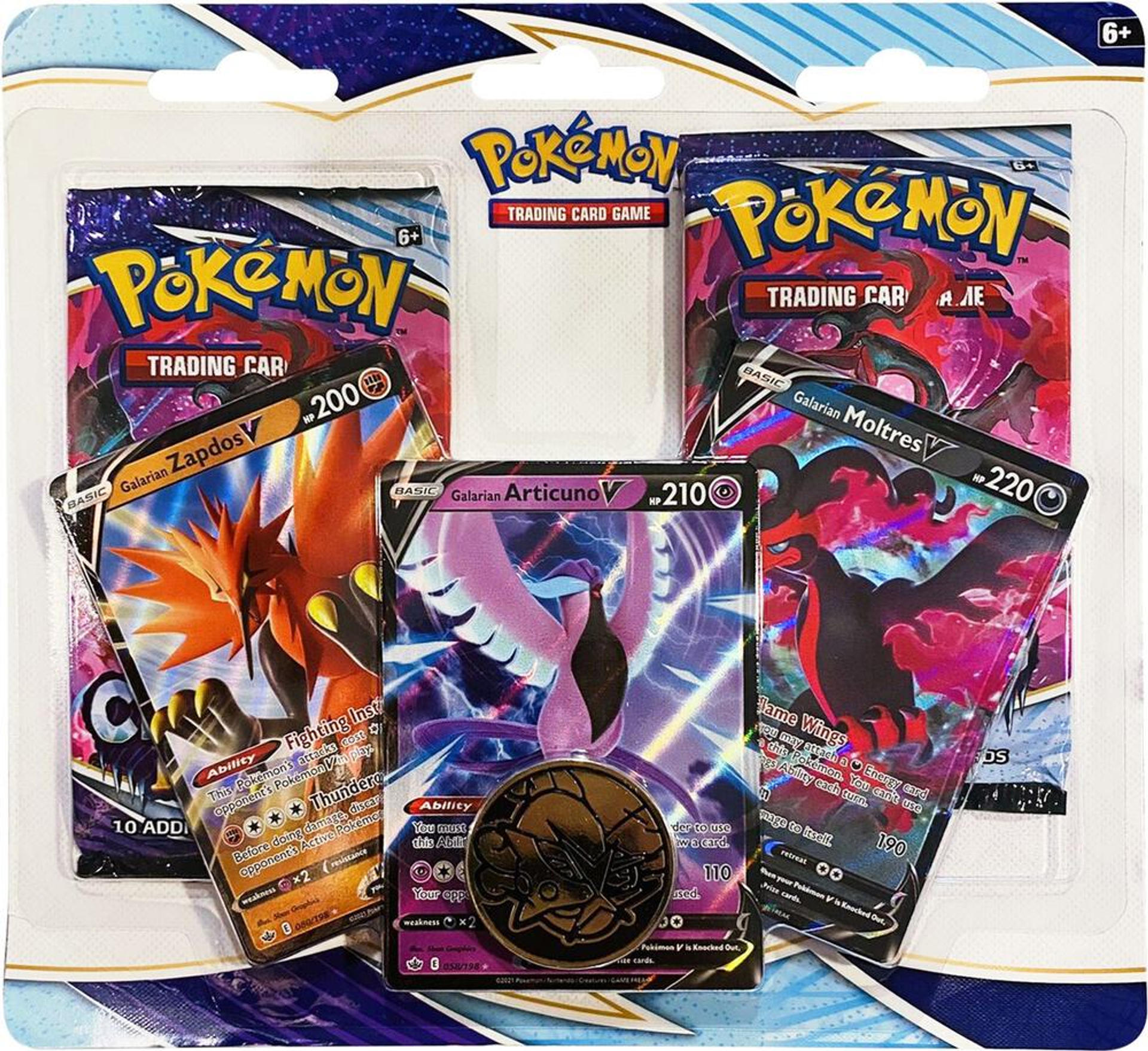 Product image for Blister 3-Pack de Règne de Glace: Snorlax