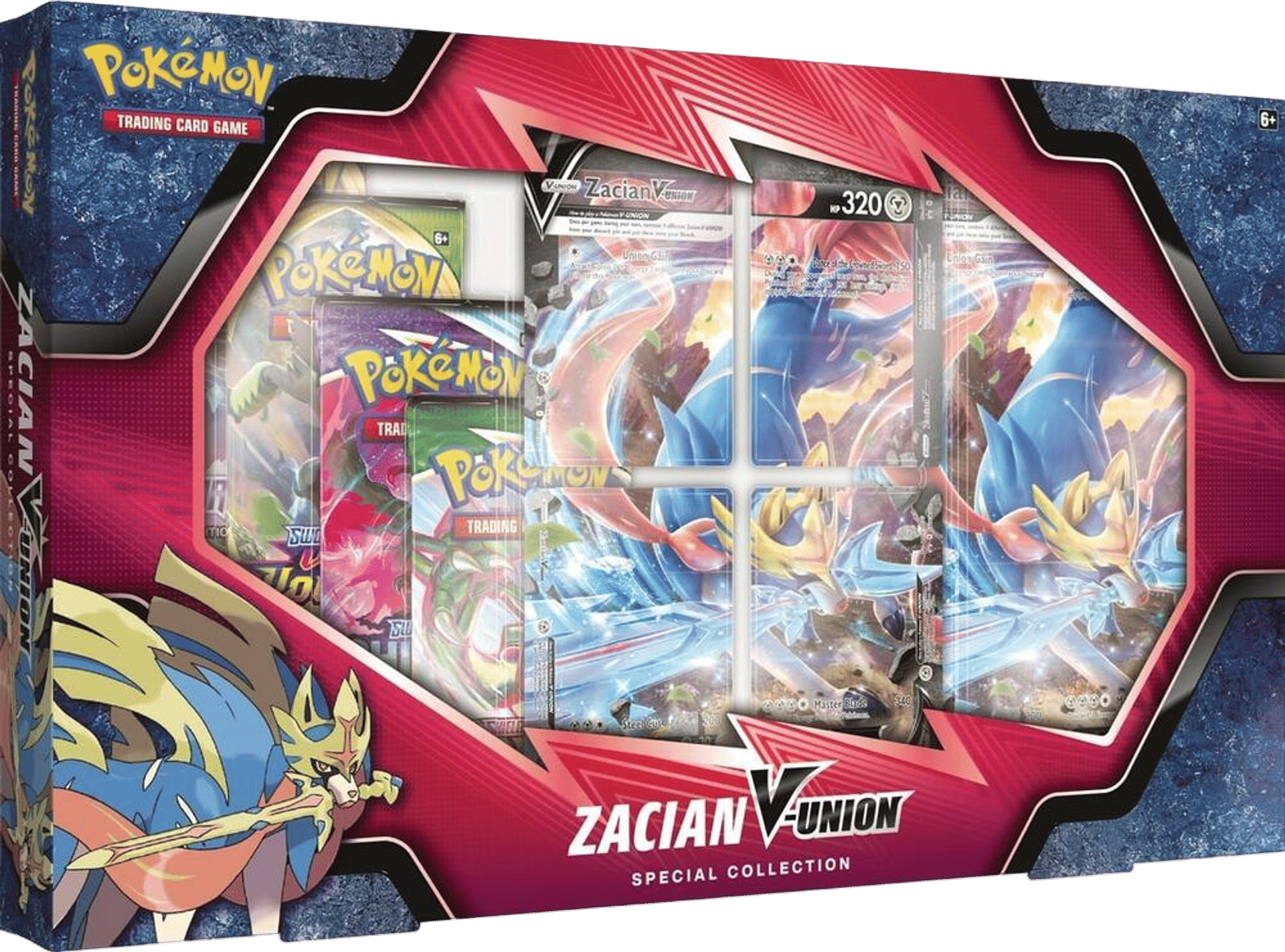 Zacian V-UNION Special Collection from SWSH07: Evolving Skies - Pokémon
