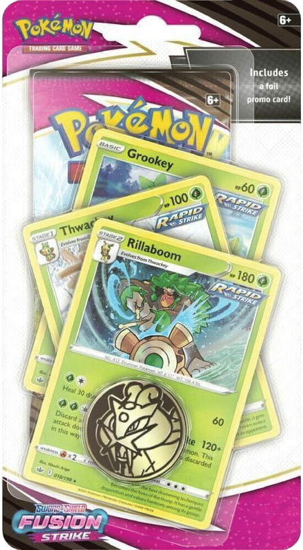 Premium Checklane Blister Poing de Fusion : Gorythmic — SWSH08: Fusion Strike — Pokemon