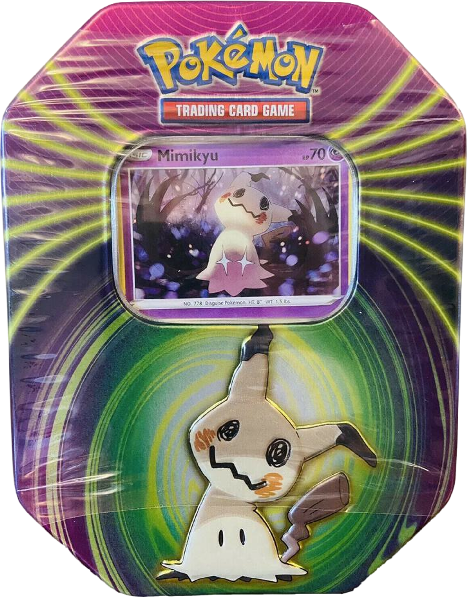 Mighty Mysterious Tin [Mimikyu] from Miscellaneous Cards & Products - Pokémon