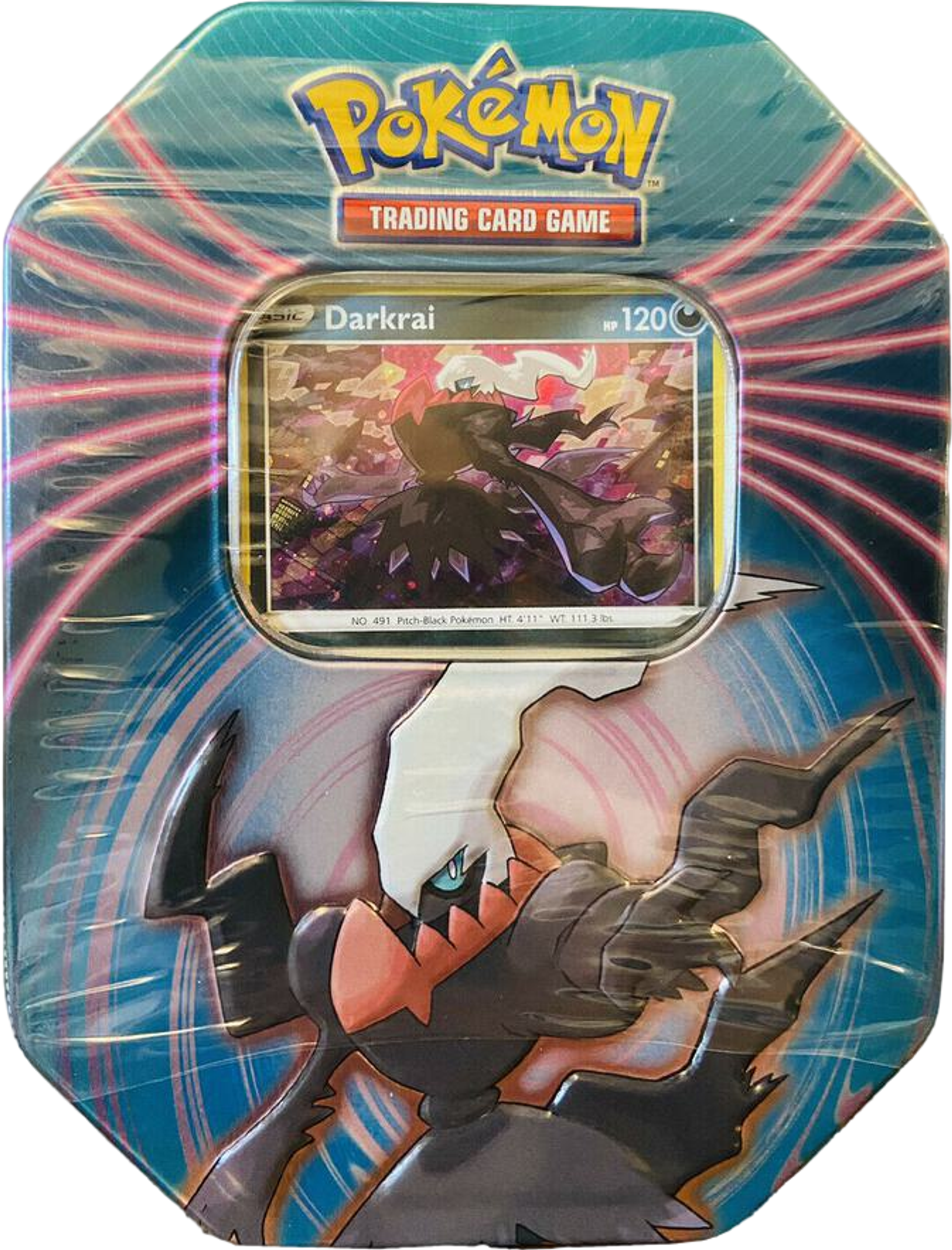 Mighty Mysterious Tin [Darkrai] from Miscellaneous Cards & Products - Pokémon