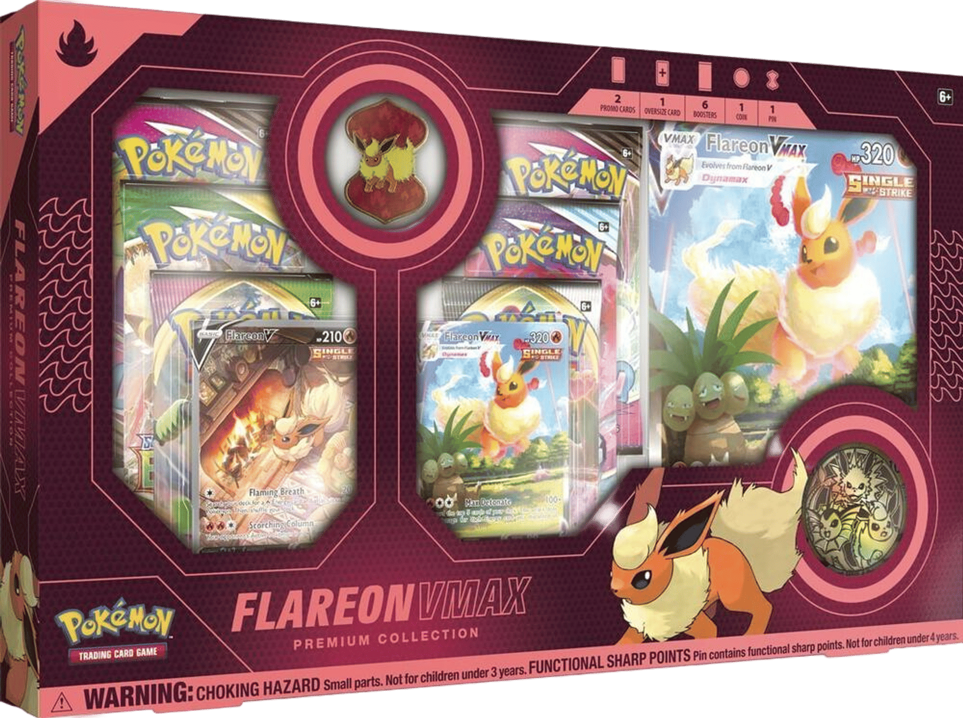 Flareon VMAX Premium Collection from Miscellaneous Cards & Products - Pokémon