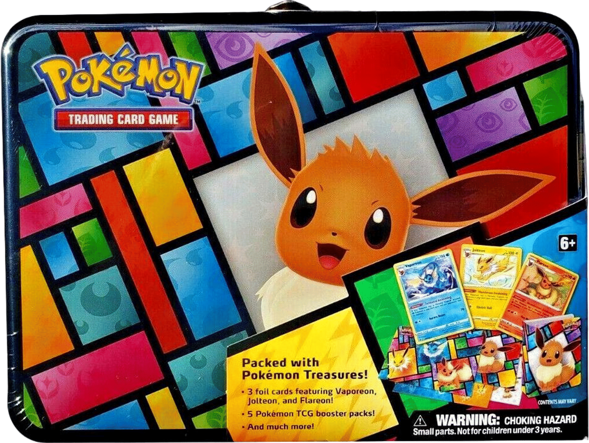 Eevee Pokemon Treasure Chest Tin from Miscellaneous Cards & Products - Pokémon