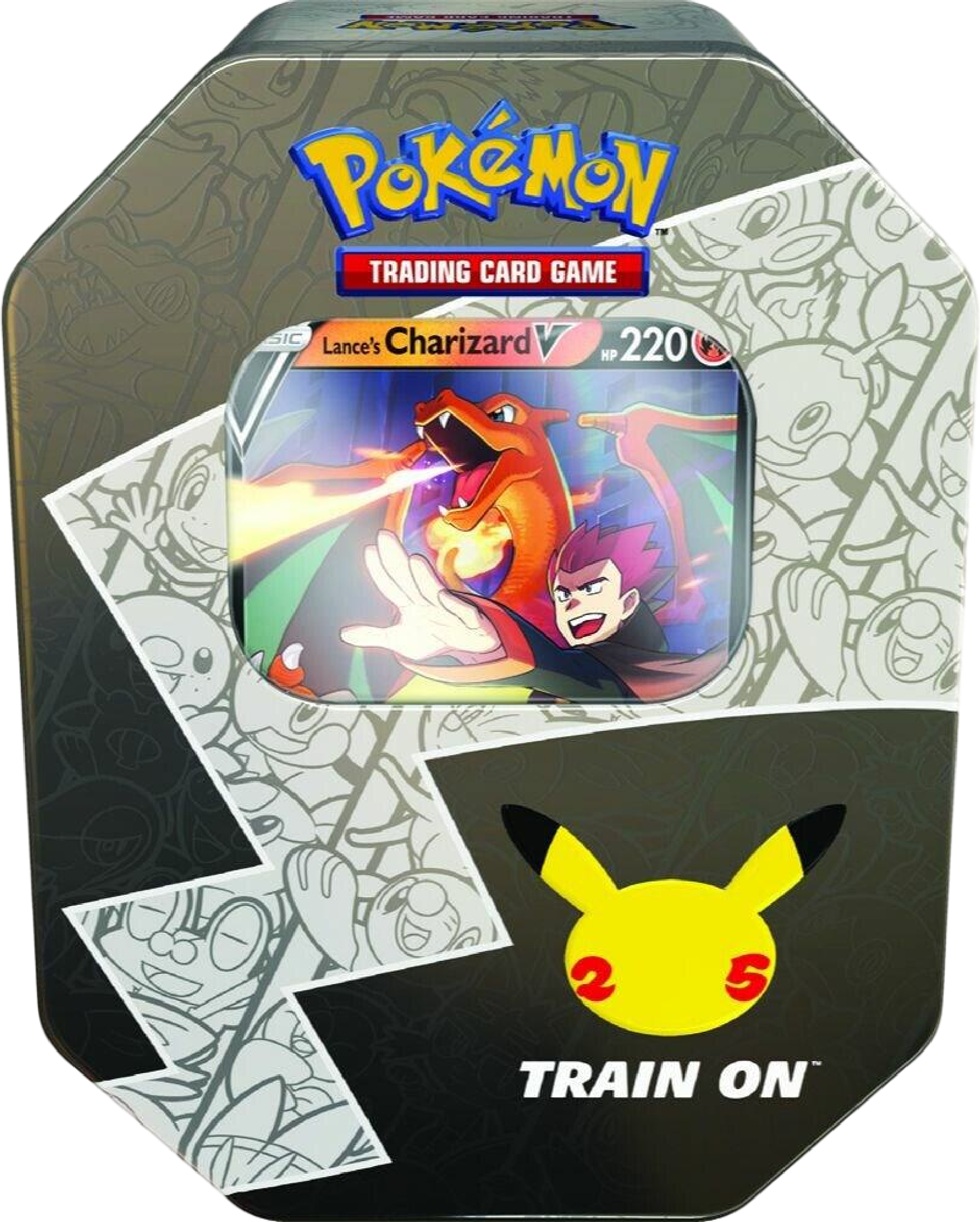 Product image for Pokemon Celebrations International Tin [Lance's Charizard V]