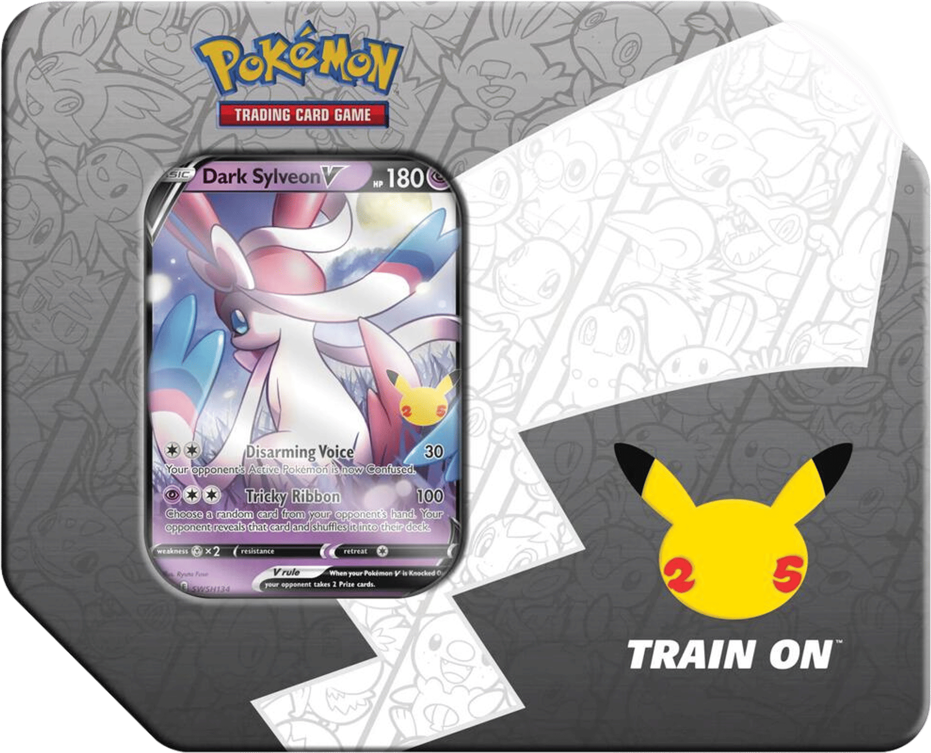 Pokemon Celebrations Tin [Dark Sylveon V] from Celebrations - Pokémon