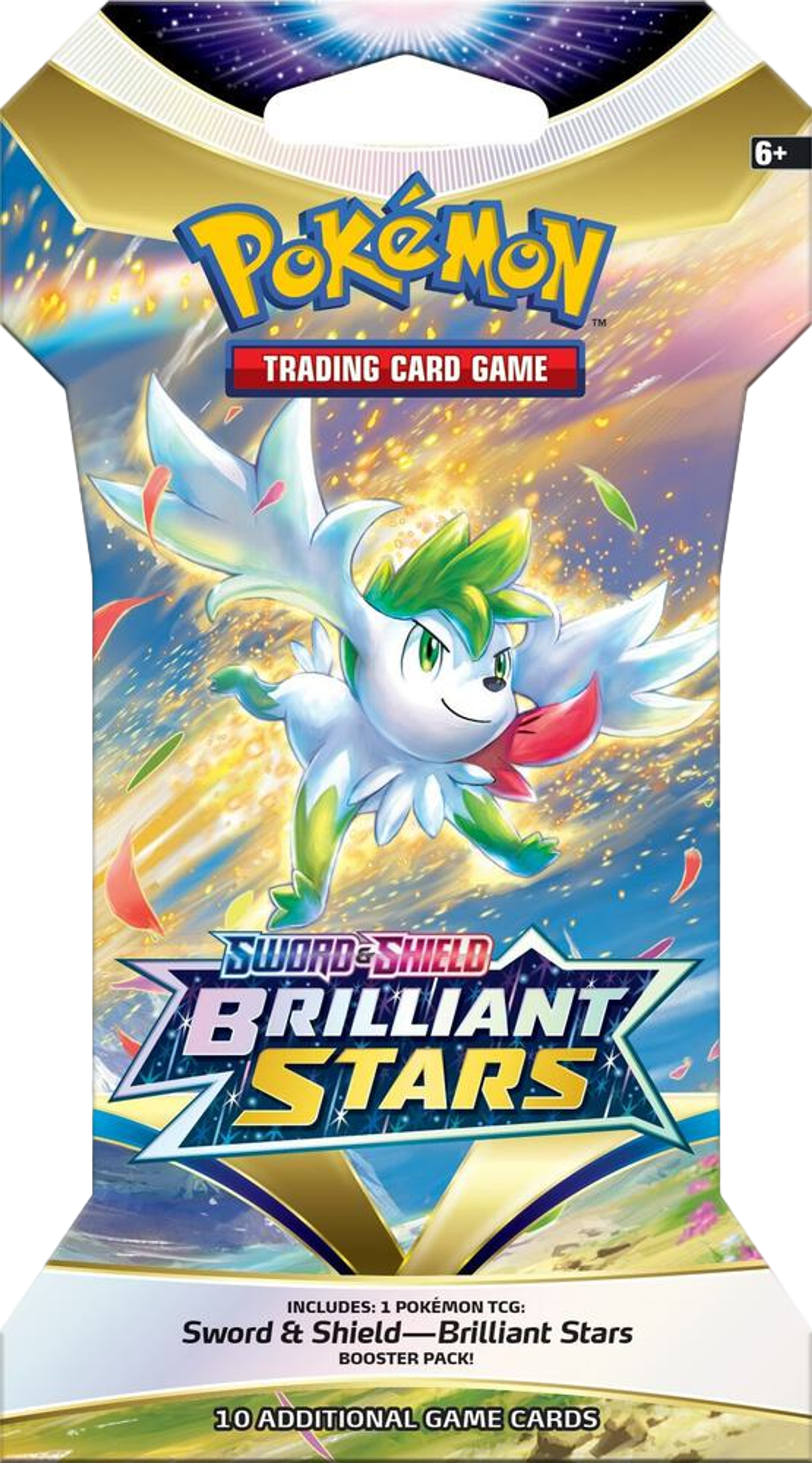 Product image for Brilliant Stars Sleeved Booster Pack