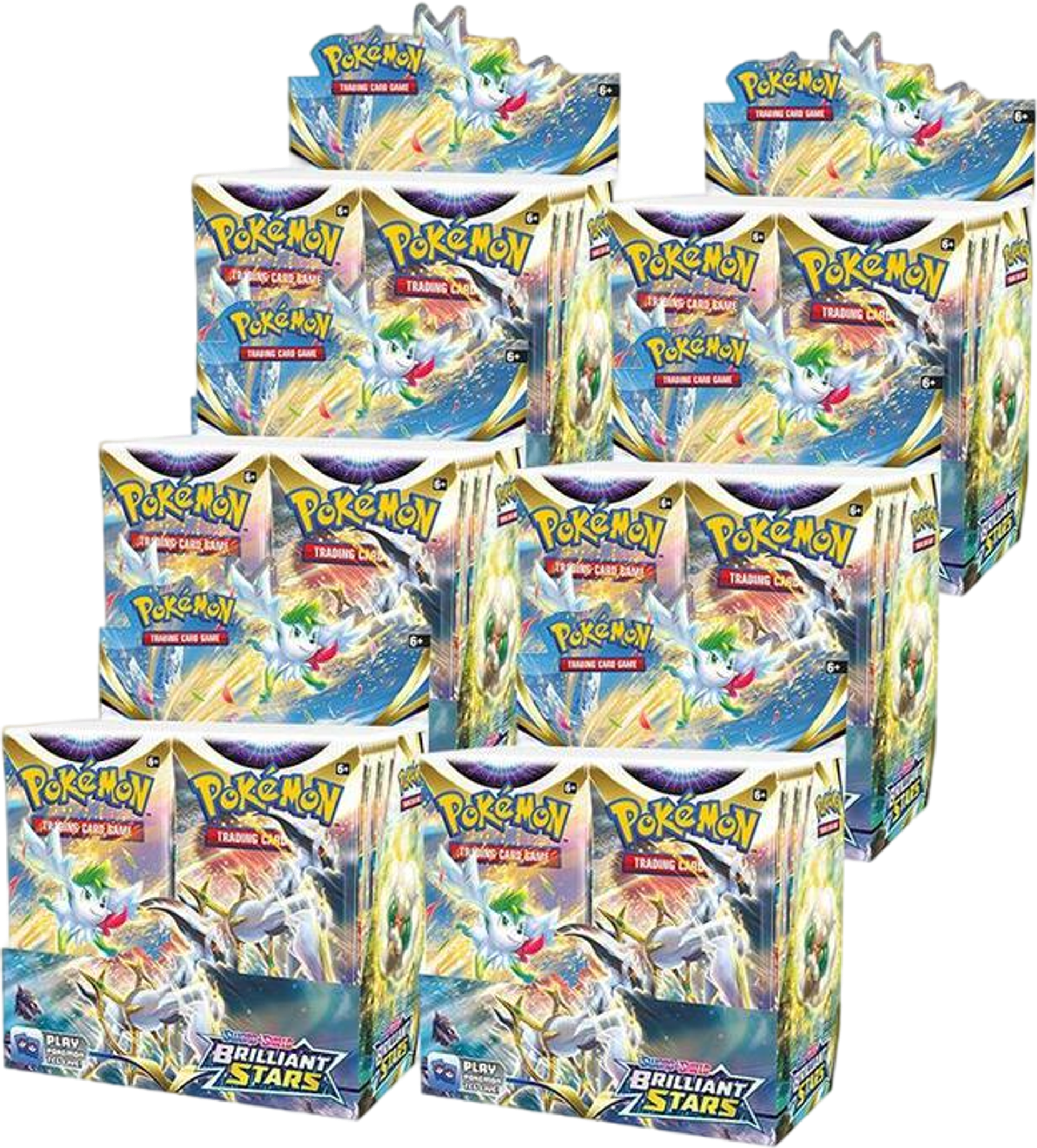 Product image for Case de 6 Displays de Stars Étincelantes