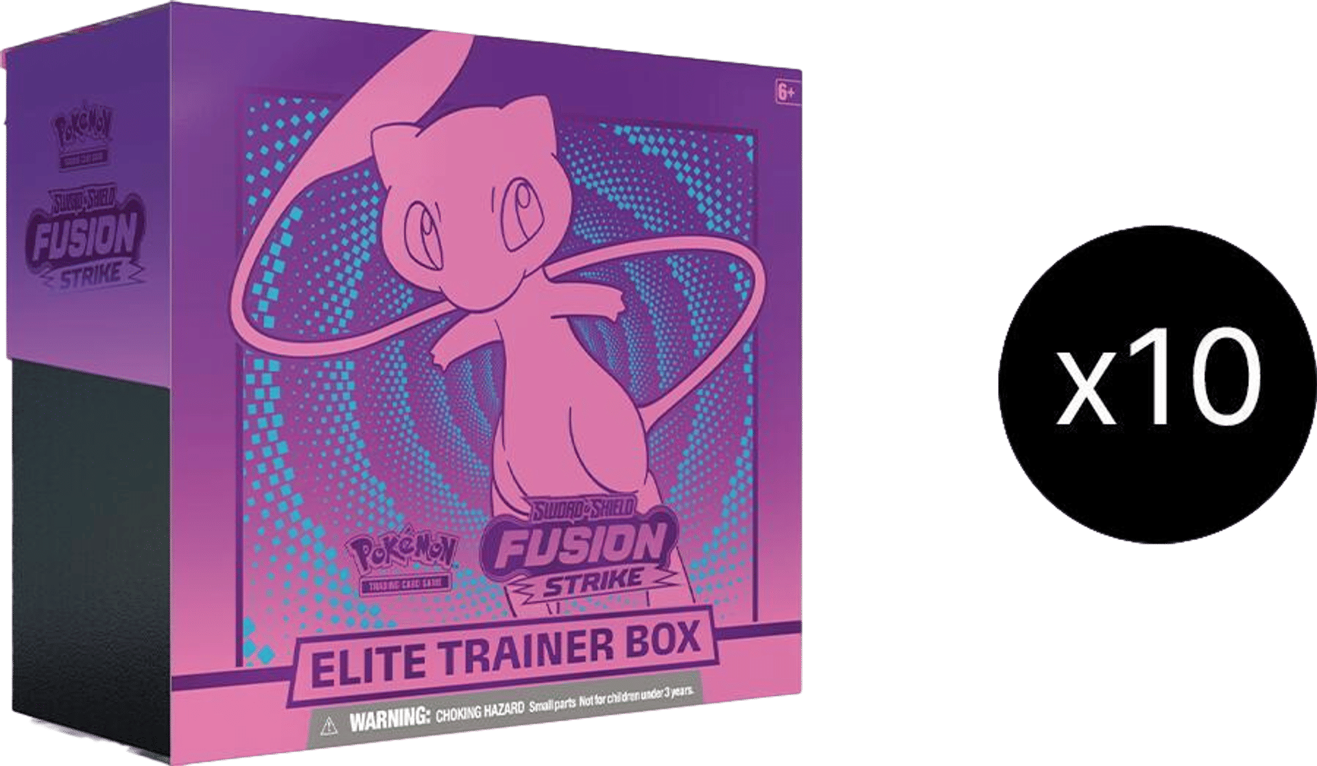 Fusion Strike Elite Trainer Box Case from SWSH08: Fusion Strike - Pokémon