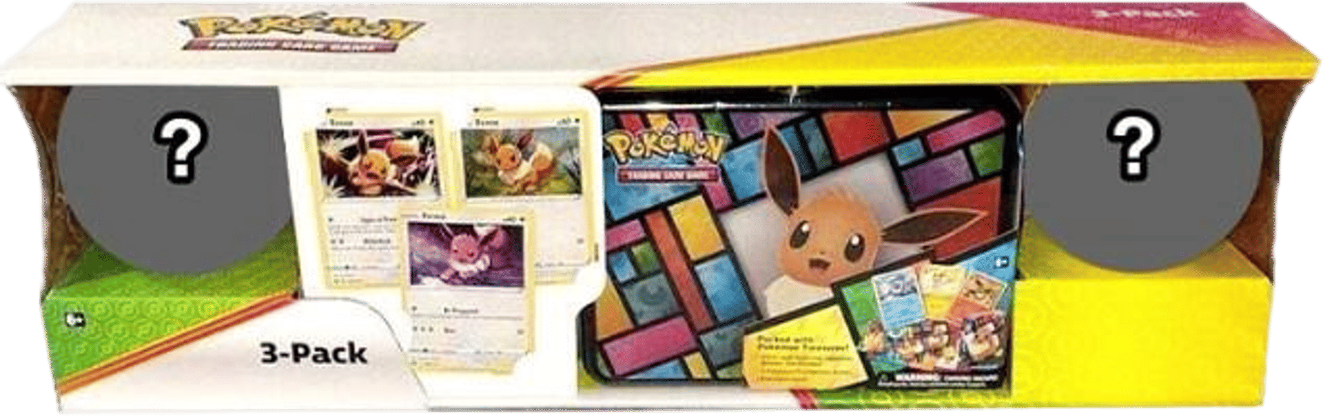 Costco Pokemon Collector 3-Pack: Eevee Treasure Chest + 2 Poke Ball Tins from Miscellaneous Cards & Products - Pokémon