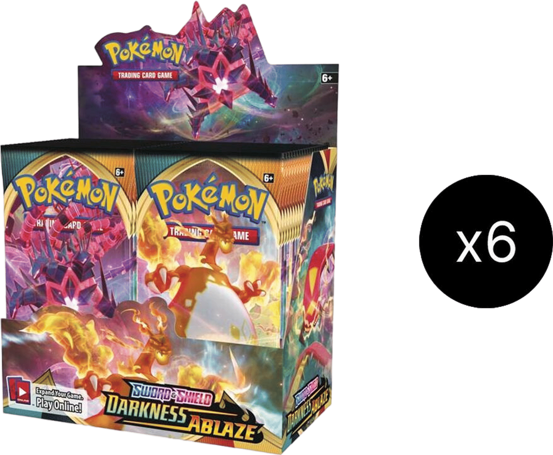 Product image for Case de 6 Displays de Darkness Ablaze