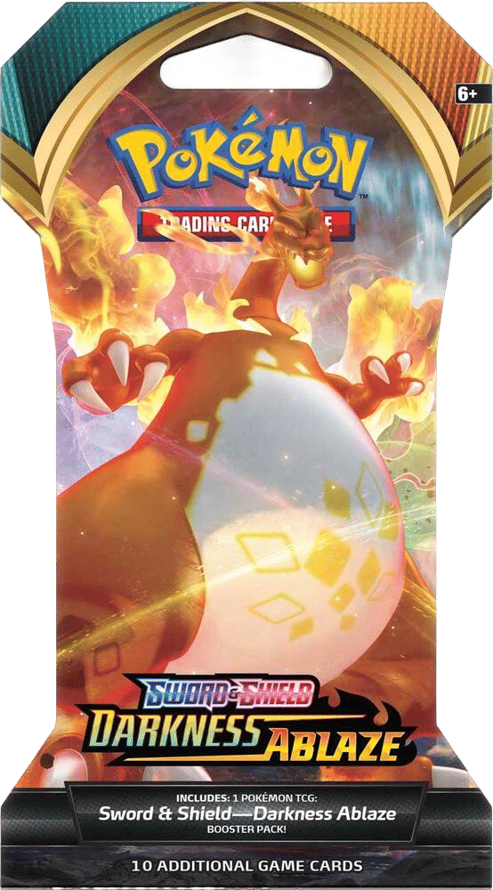 Sleeved Booster Ténèbres Embrasées — SWSH03: Darkness Ablaze — Pokemon