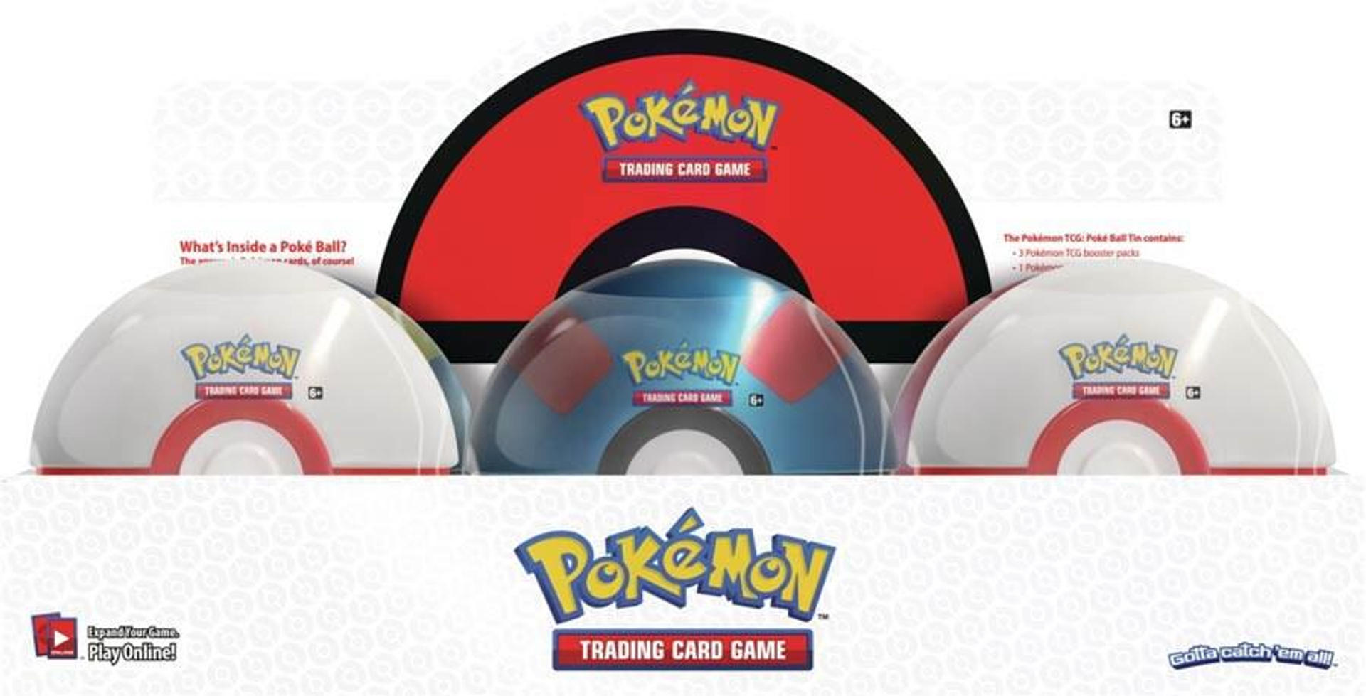 Poke Ball Tin Display (Q3 2019) from Miscellaneous Cards & Products - Pokémon