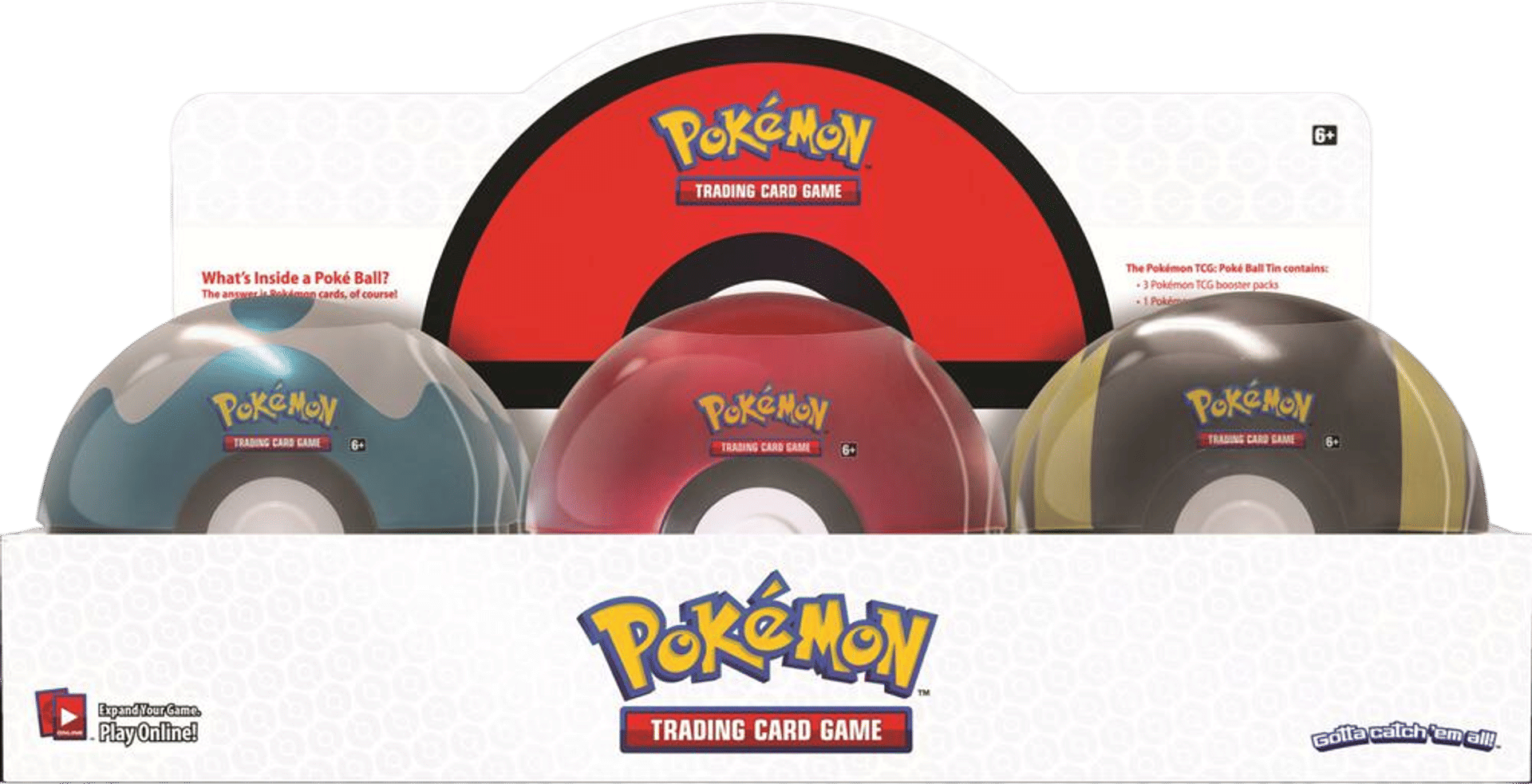 Poke Ball Tin Display (Q1 2020) from Miscellaneous Cards & Products - Pokémon
