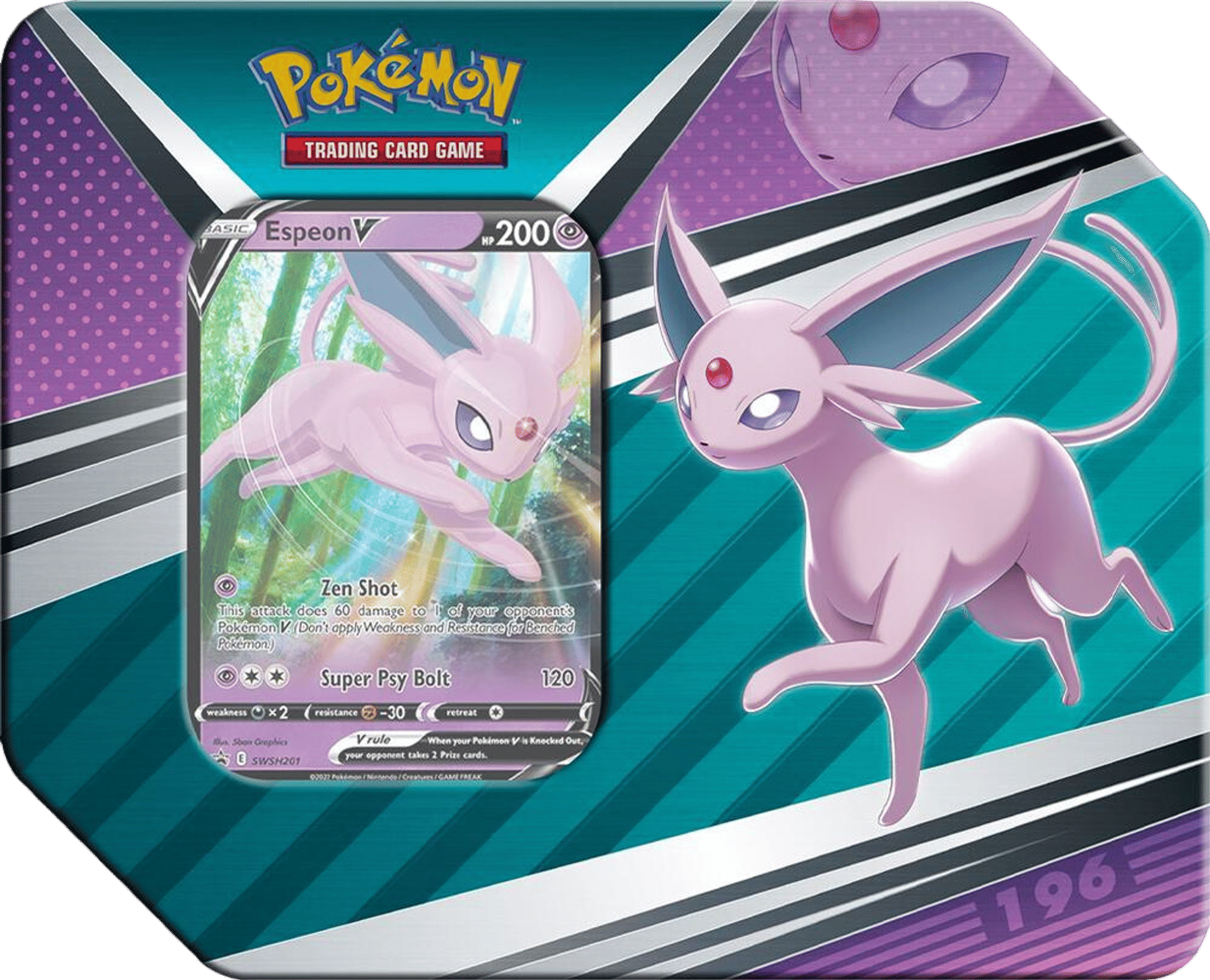 V Heroes Tin [Espeon V] from Miscellaneous Cards & Products - Pokémon