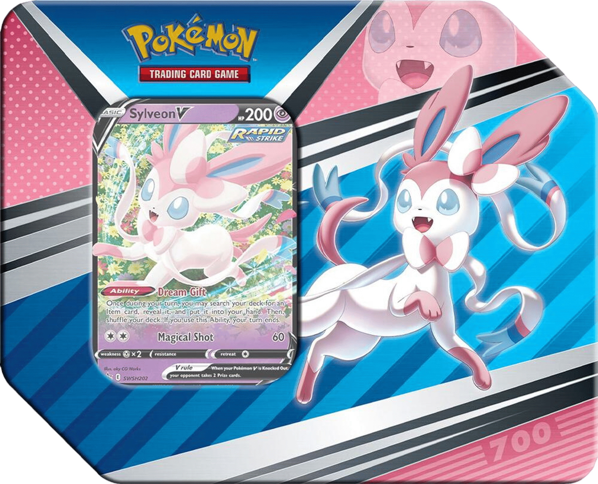V Heroes Tin [Sylveon V] from Miscellaneous Cards & Products - Pokémon
