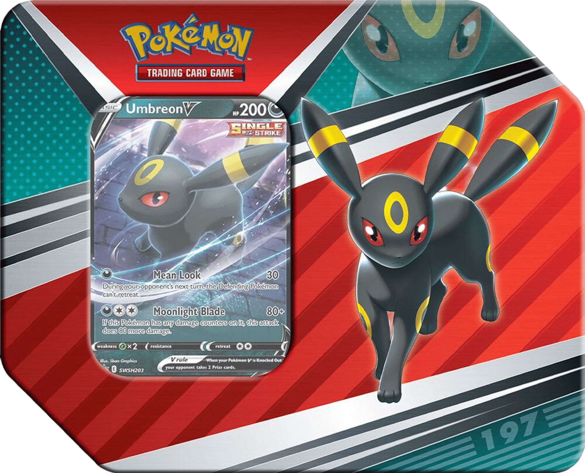 V Heroes Tin [Umbreon V] from Miscellaneous Cards & Products - Pokémon