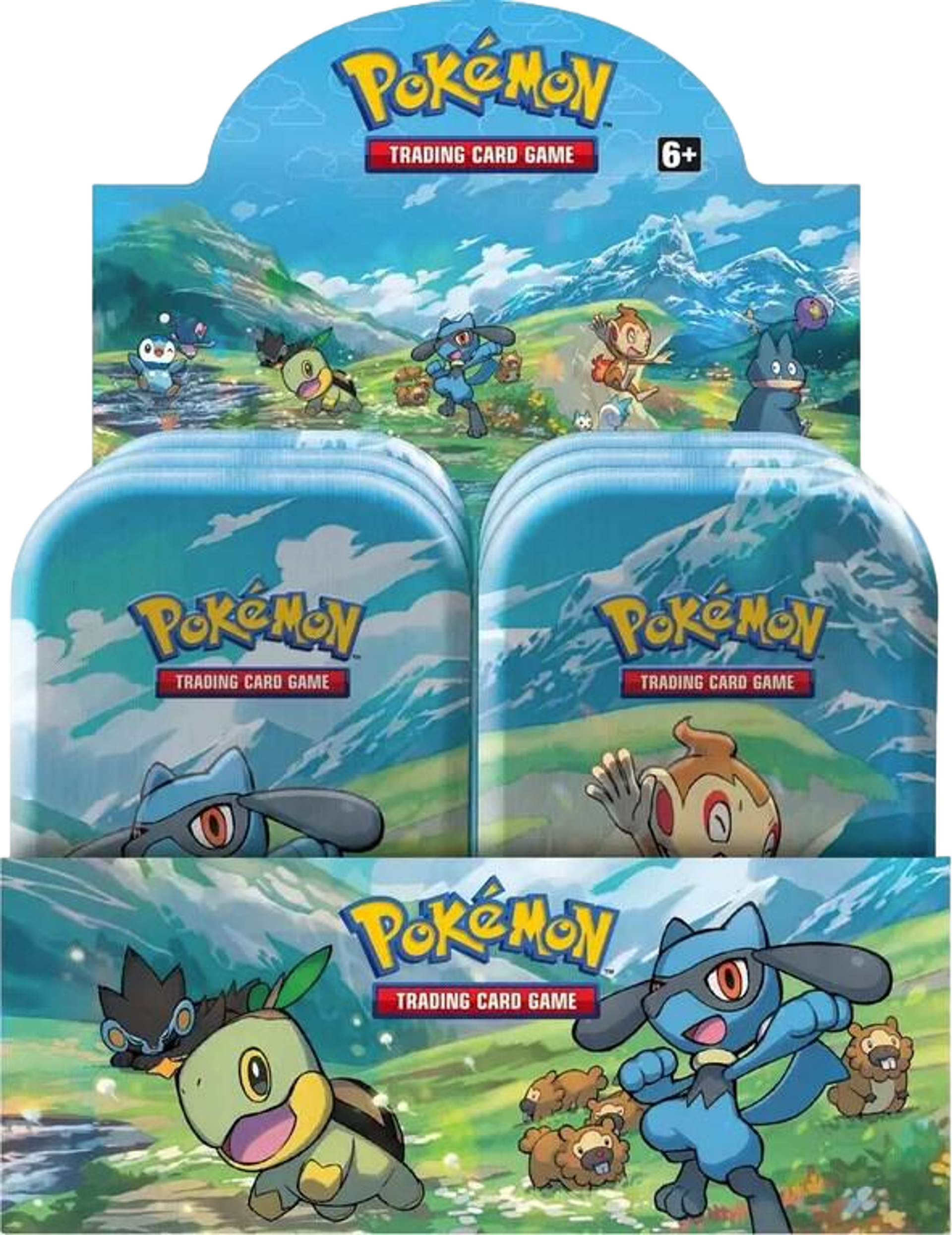 Sinnoh Star Mini Tin Display from Miscellaneous Cards & Products - Pokémon